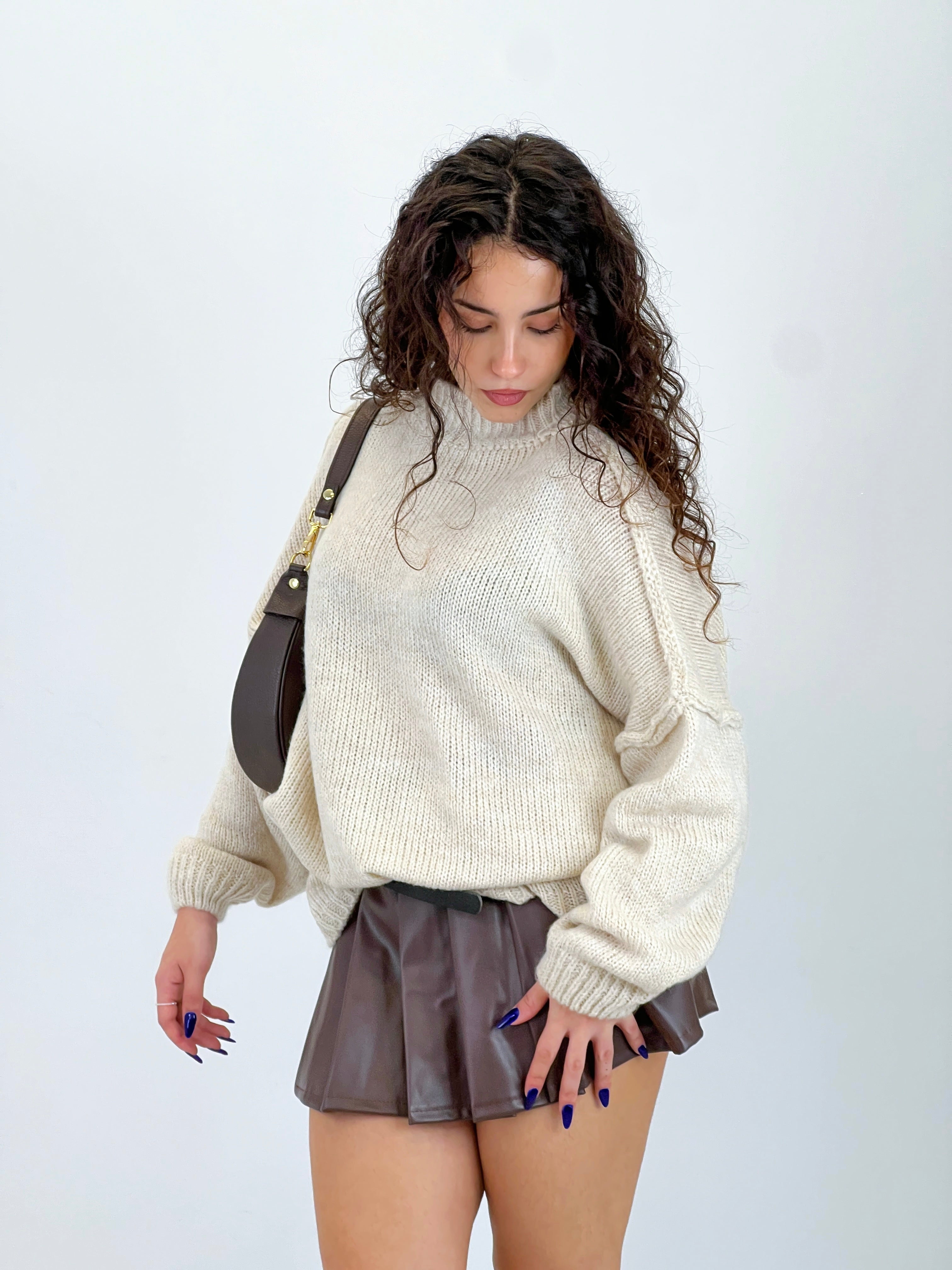 Falda short polipiel tablas - Zebra&Maduixa®