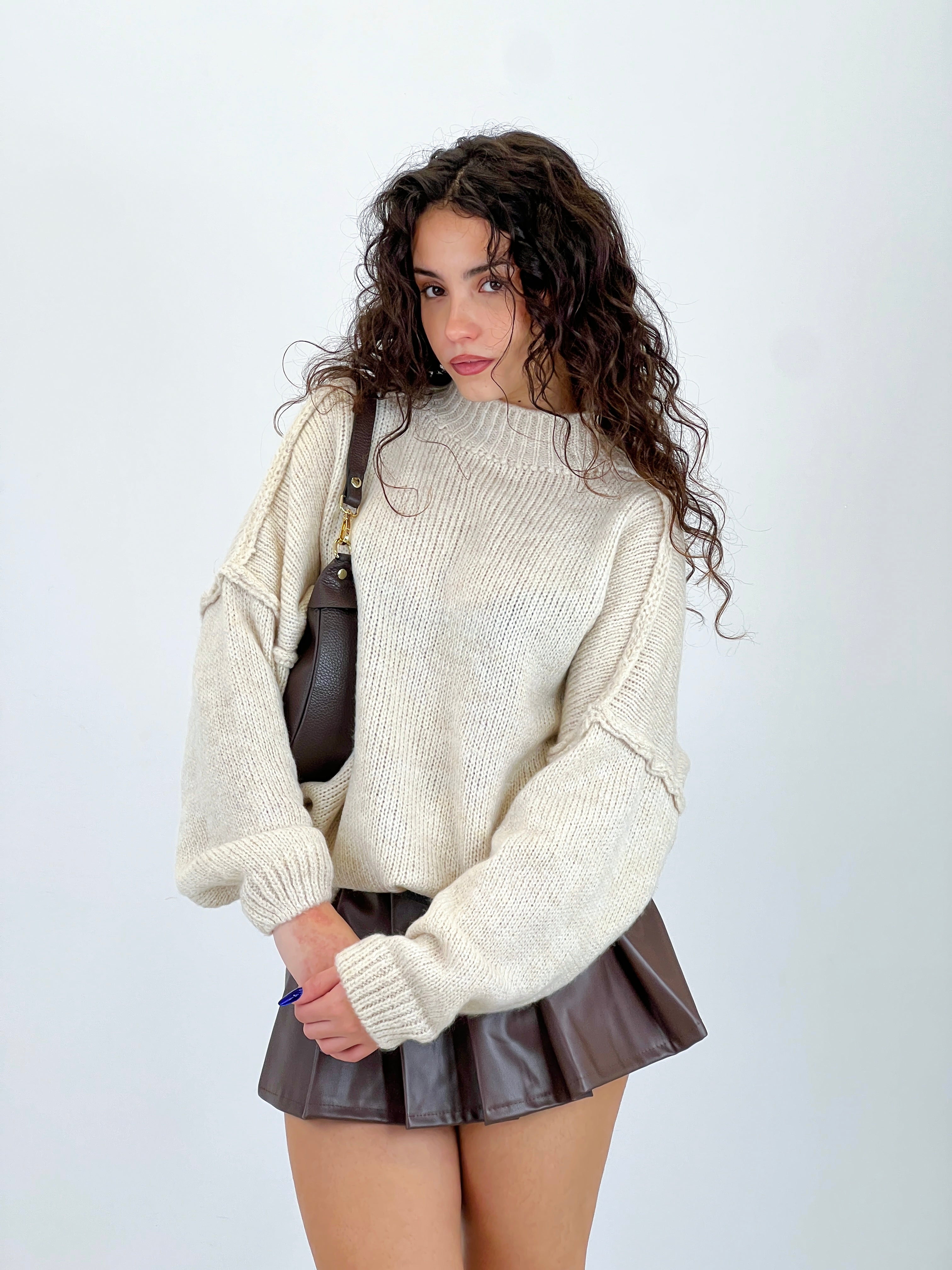 Falda short polipiel tablas - Zebra&Maduixa®