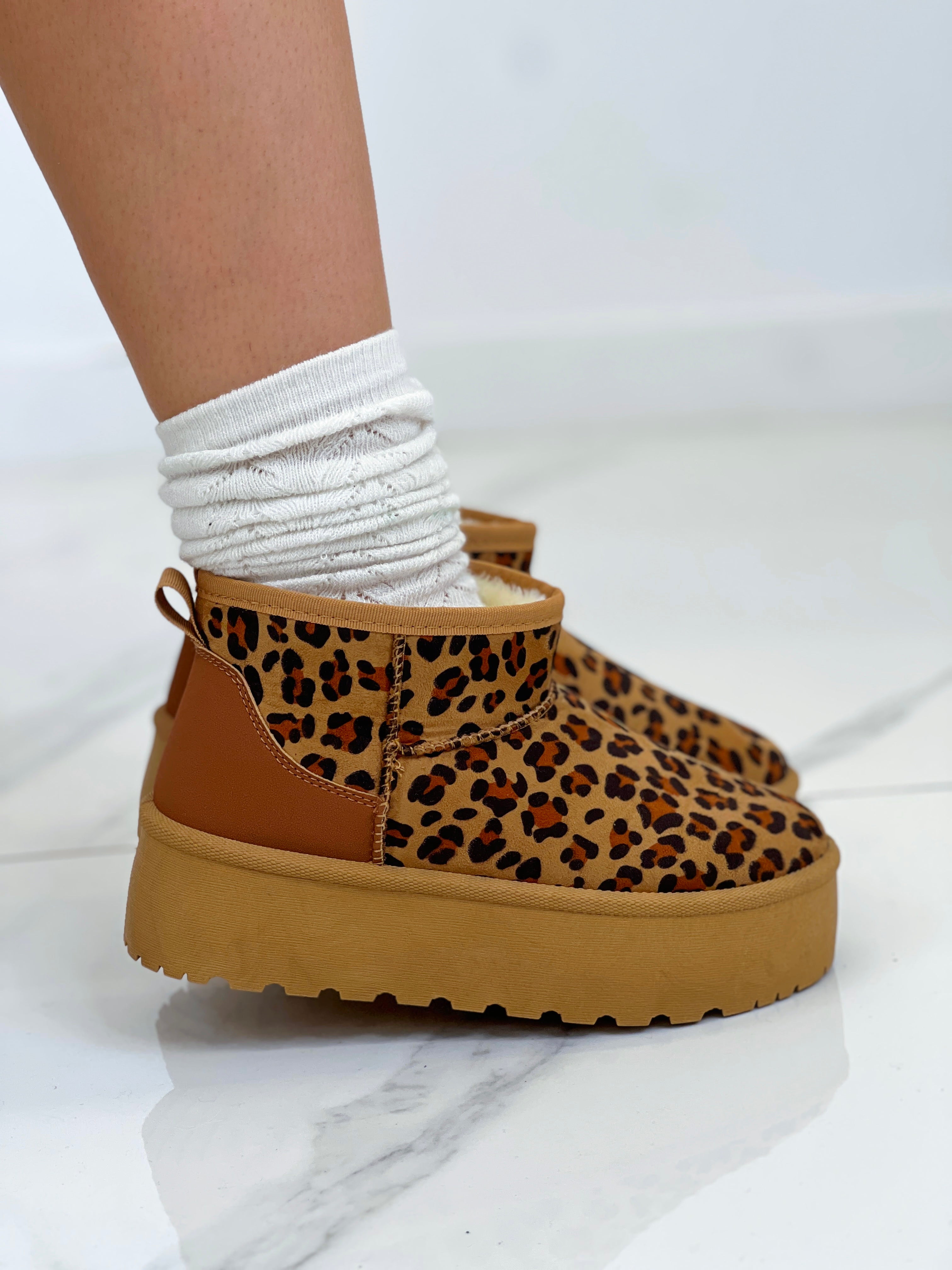 Botines plataforma forro pelo