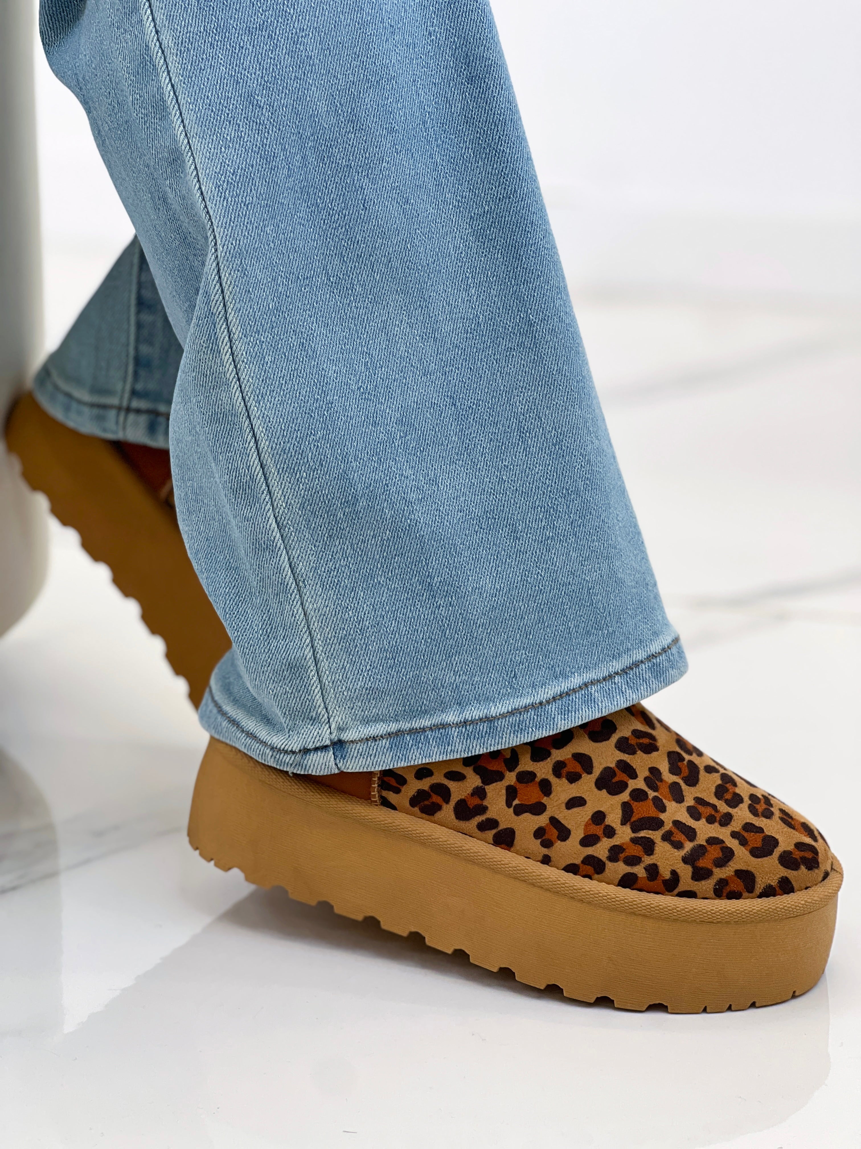 Botines plataforma forro pelo