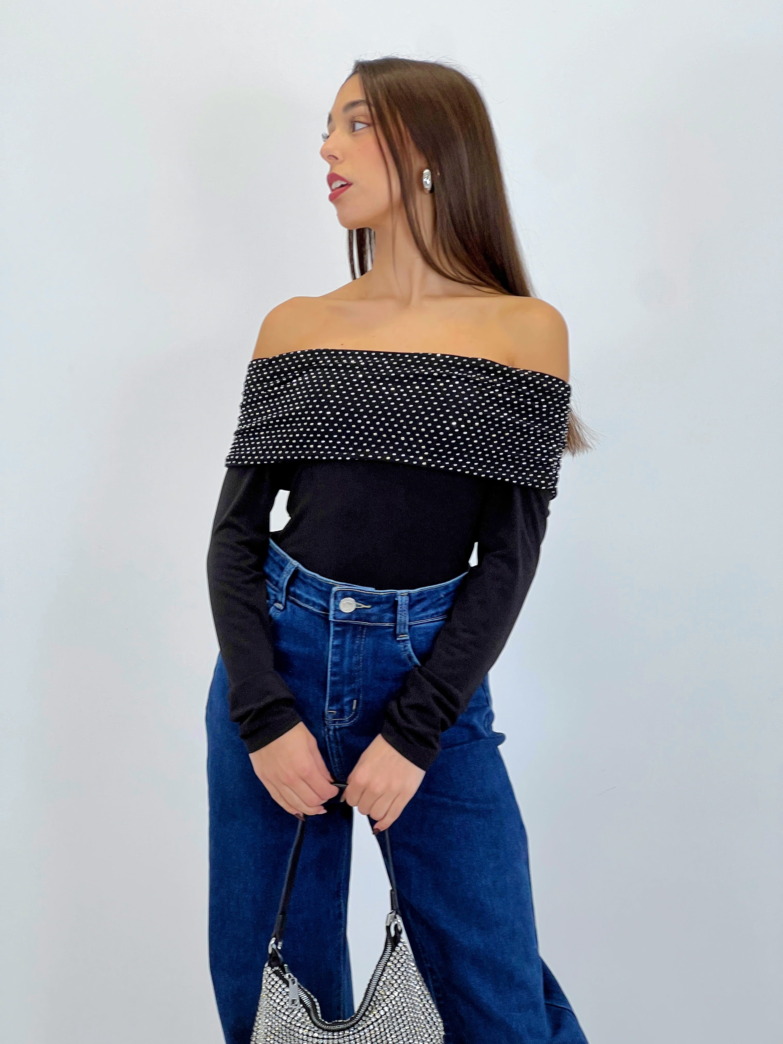 Body escote barco brillante - Zebra&Maduixa®