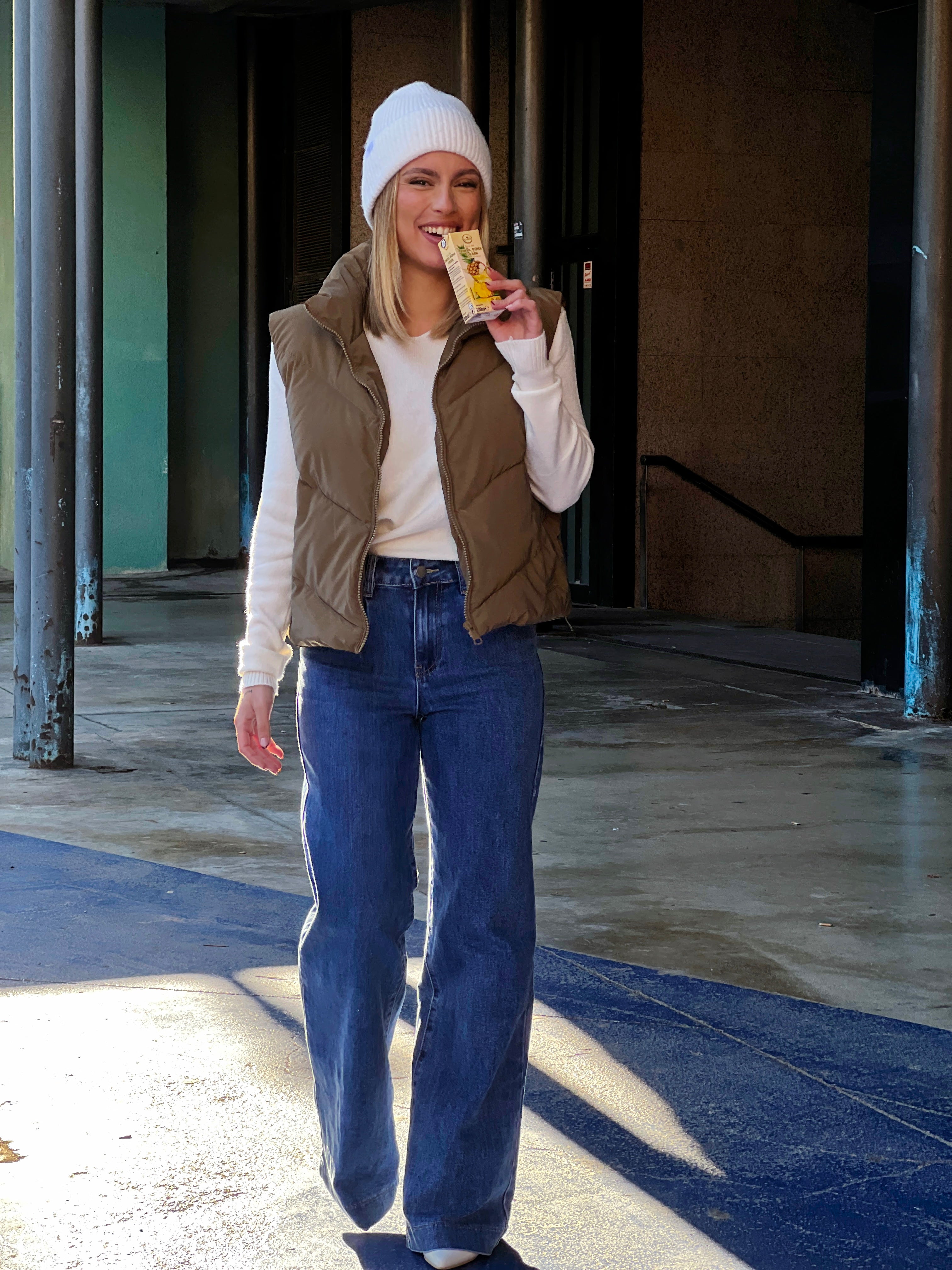 Chaleco crop acolchado - Zebra&Maduixa®