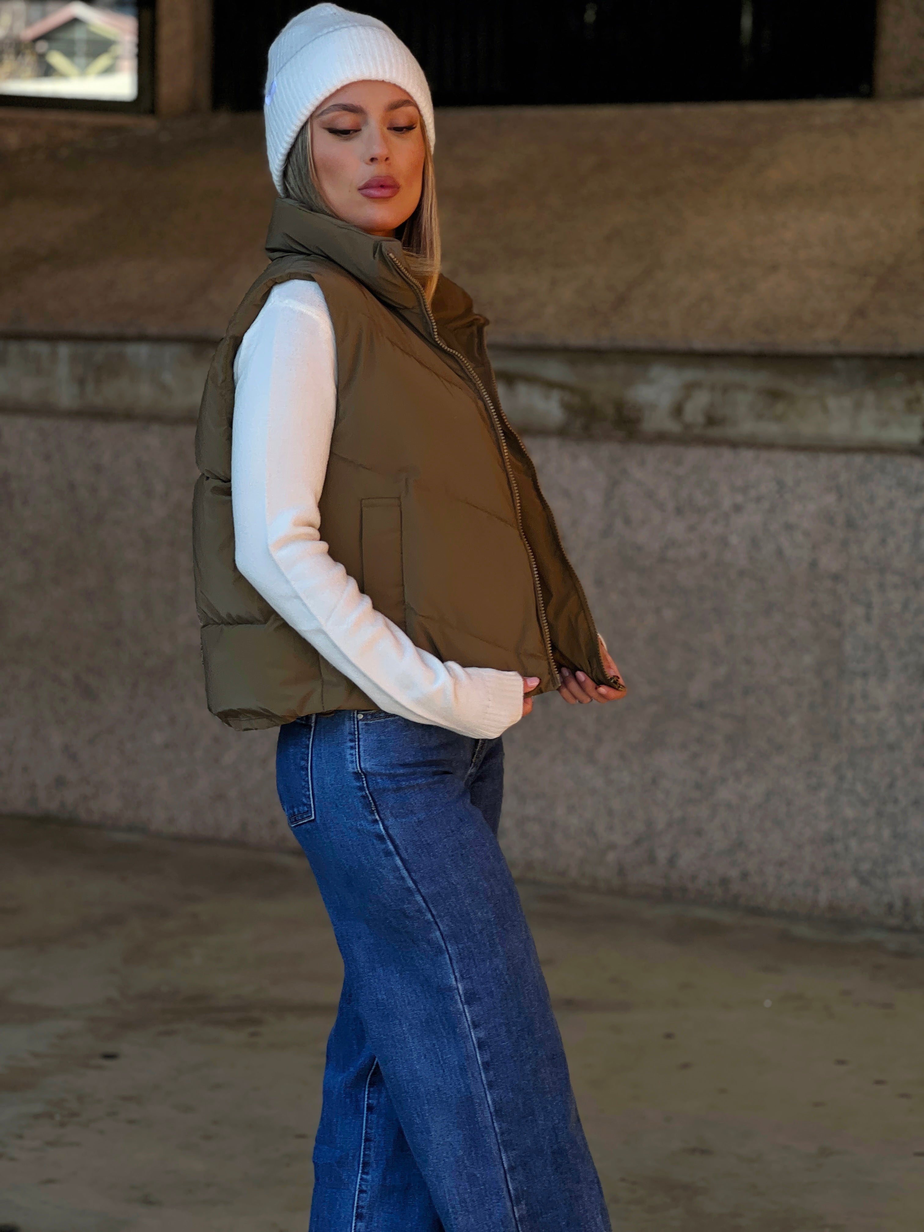 Chaleco crop acolchado - Zebra&Maduixa®