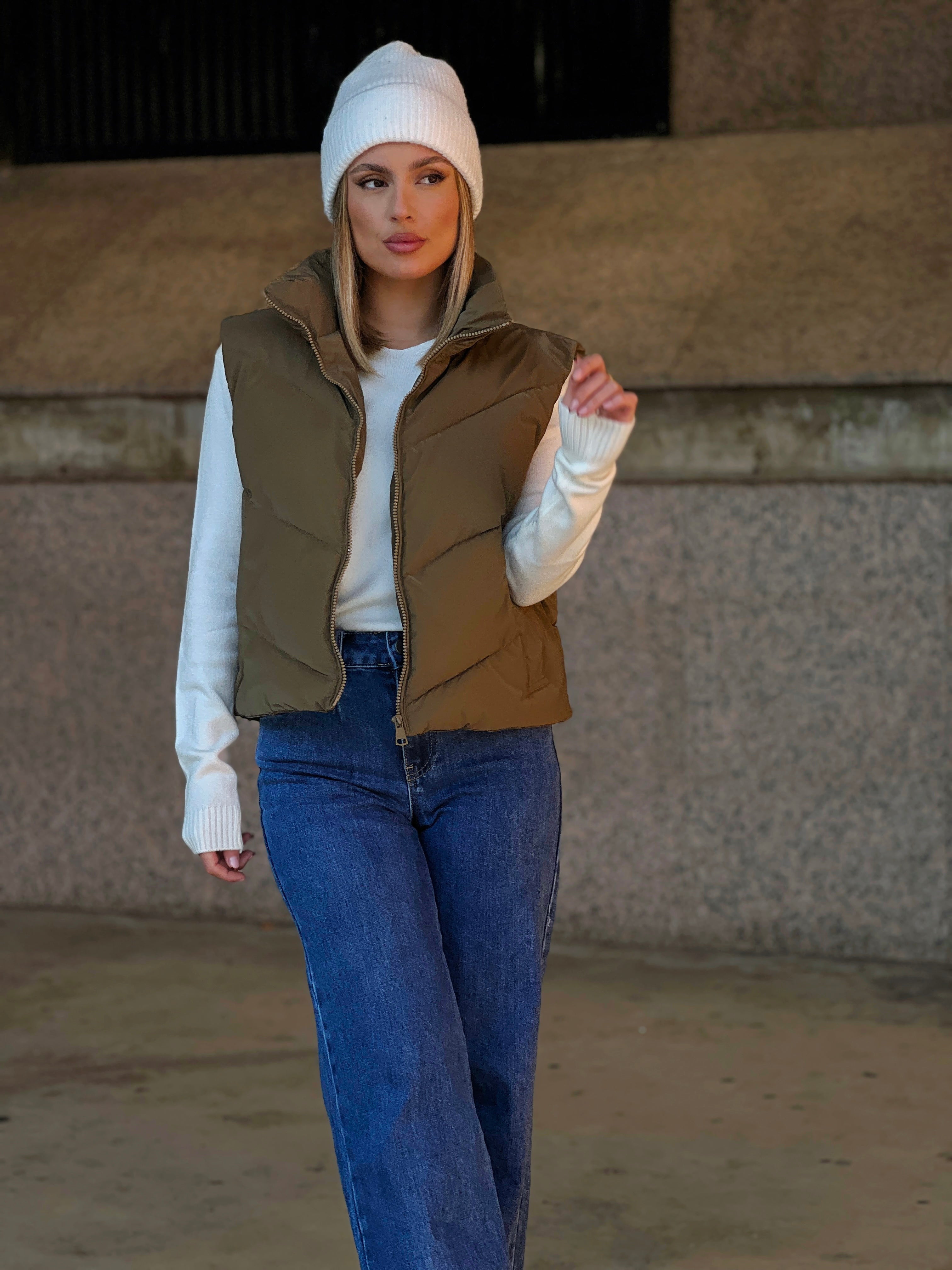 Chaleco crop acolchado - Zebra&Maduixa®