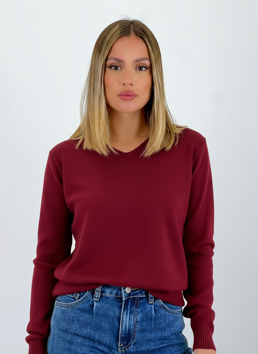 Jersey punto cuello pico - Zebra&Maduixa®