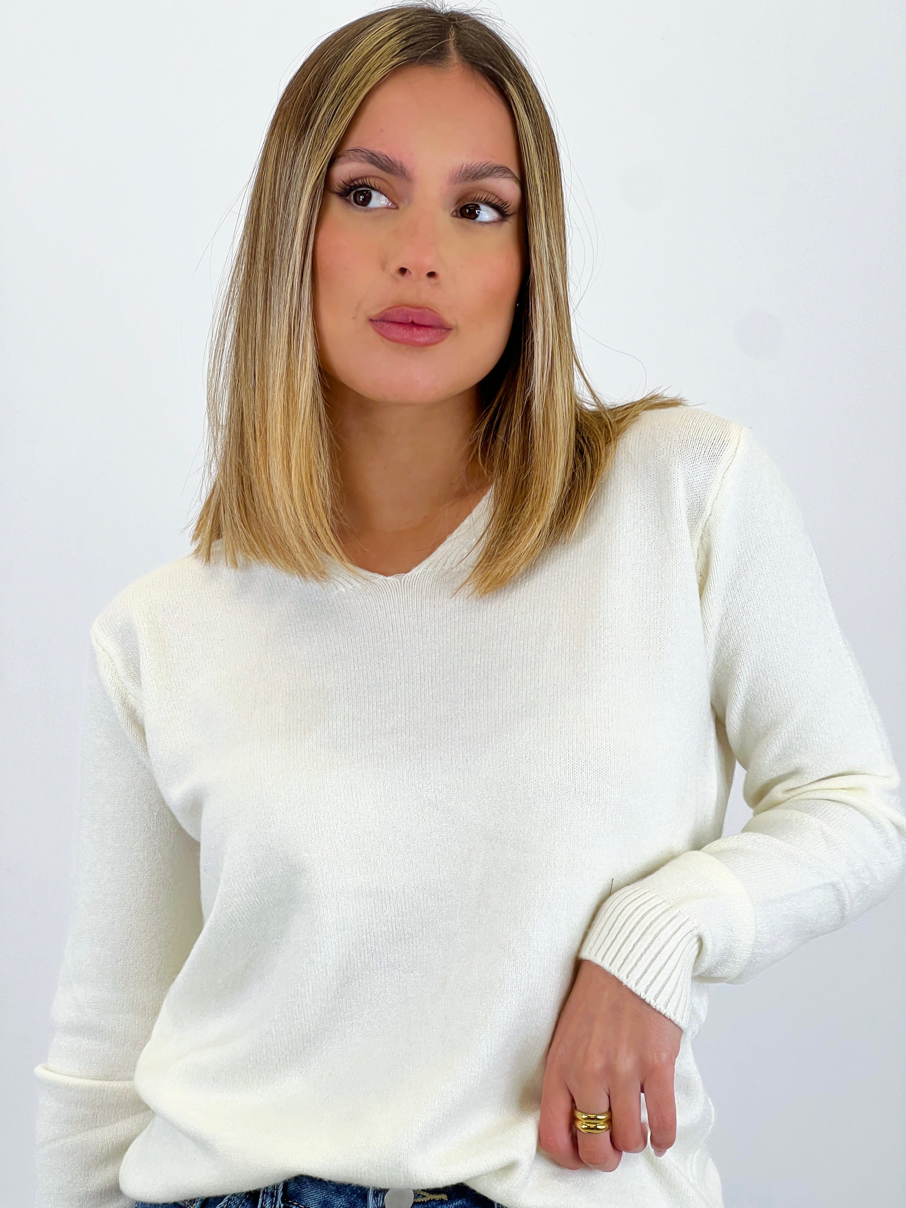 Jersey punto cuello pico - Zebra&Maduixa®