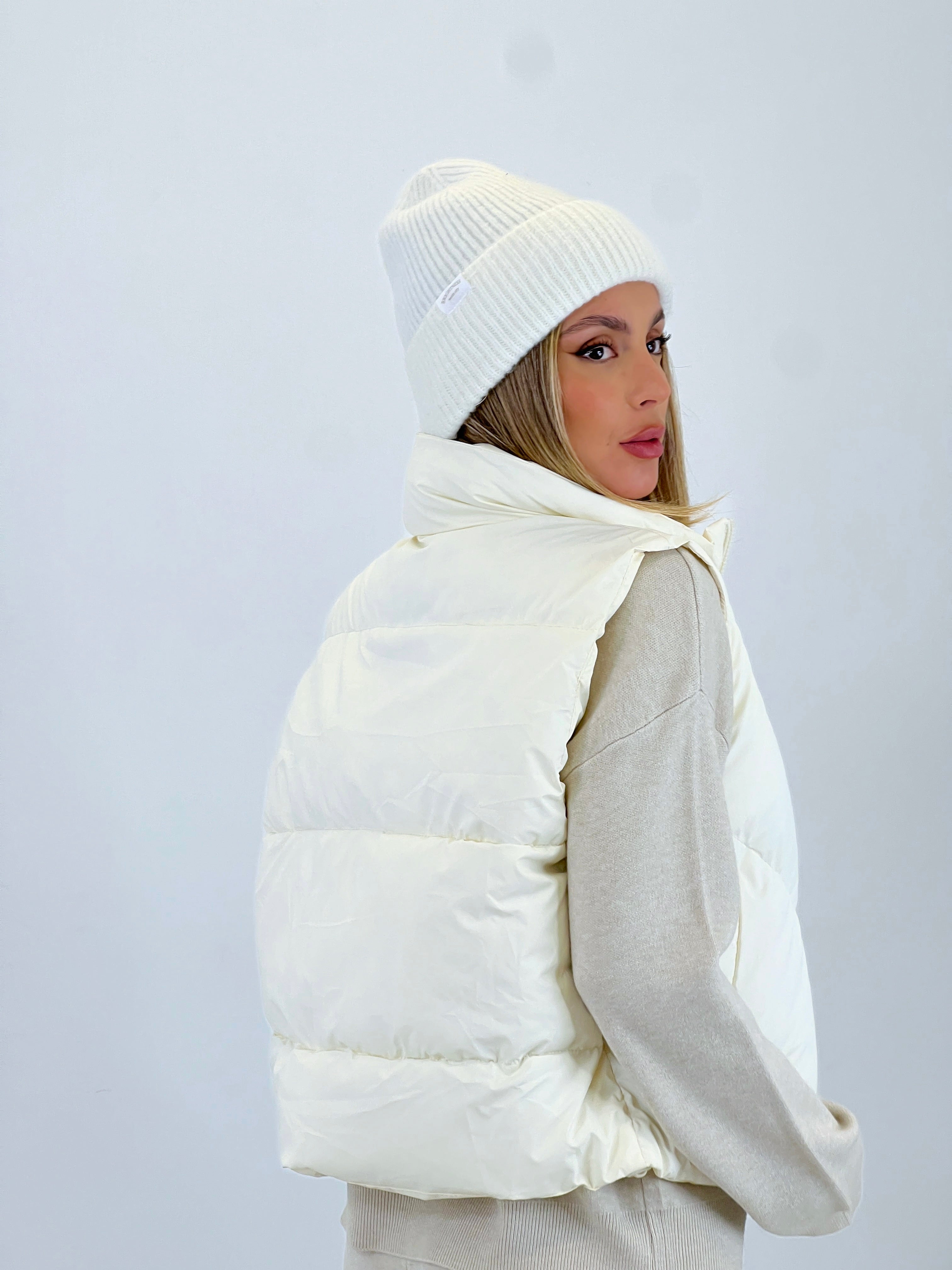 Chaleco crop acolchado - Zebra&Maduixa®