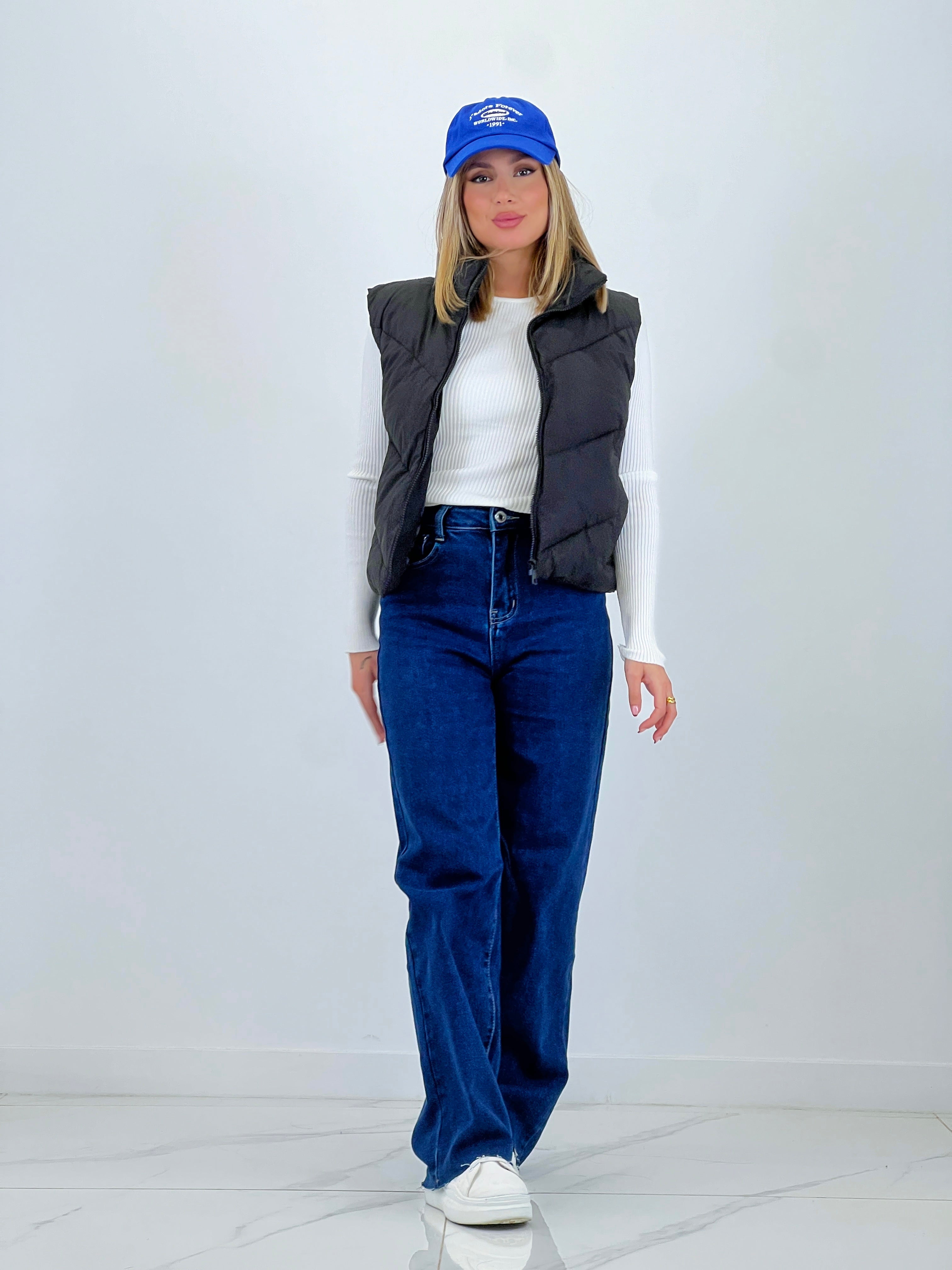 Chaleco crop acolchado - Zebra&Maduixa®