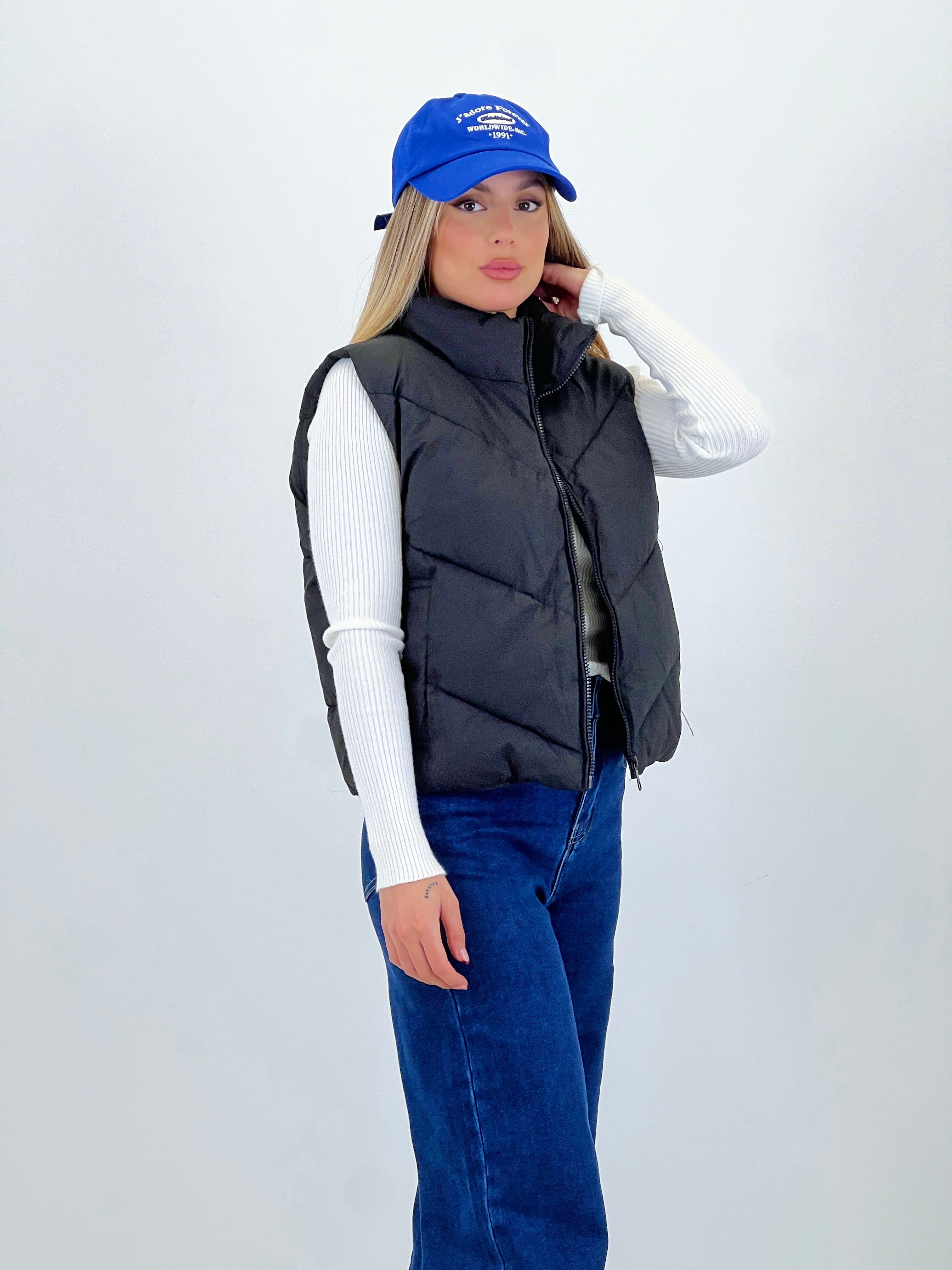 Chaleco crop acolchado - Zebra&Maduixa®