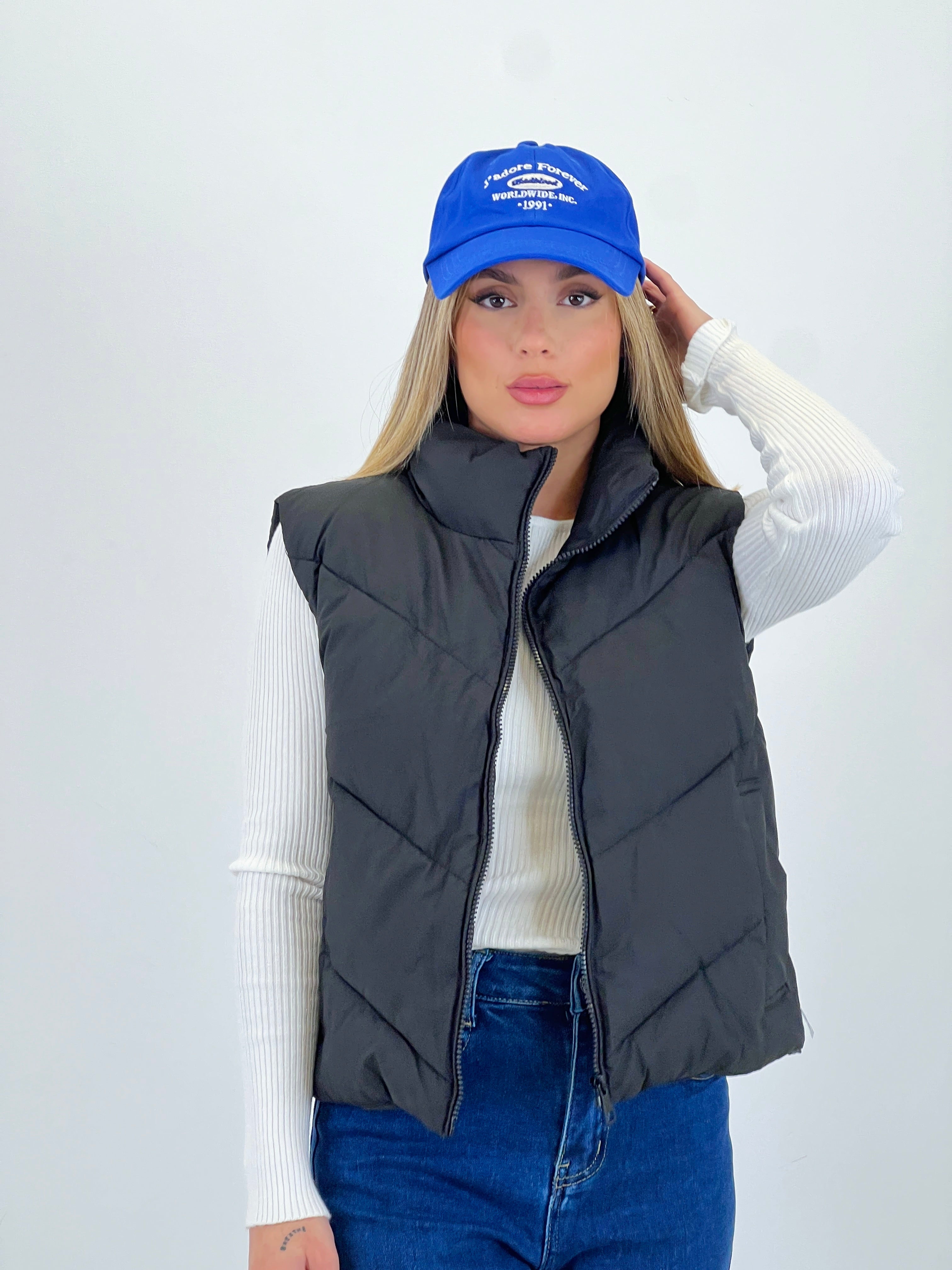 Chaleco crop acolchado - Zebra&Maduixa®