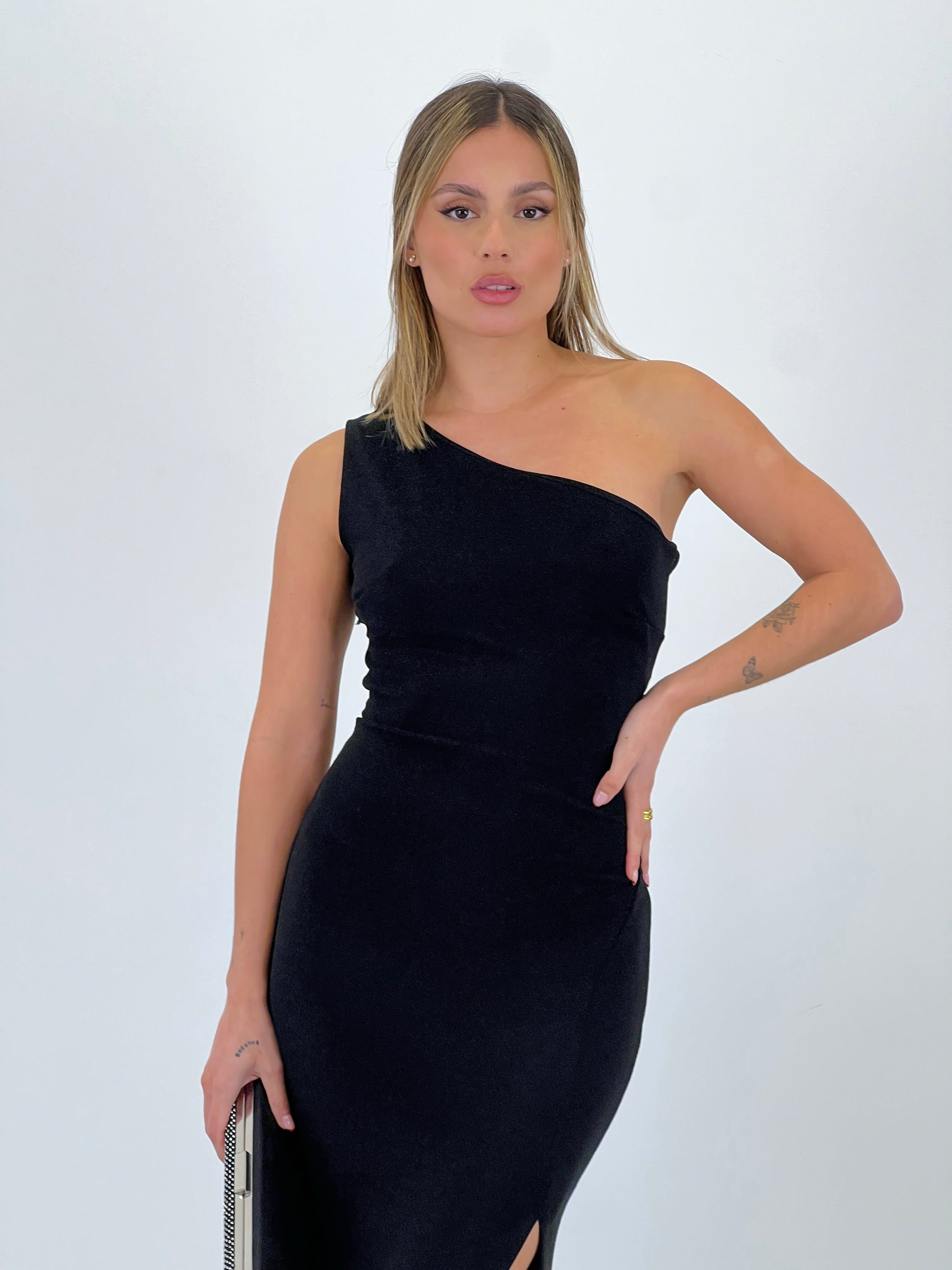 Vestido largo lurex ajustado - Zebra&Maduixa®