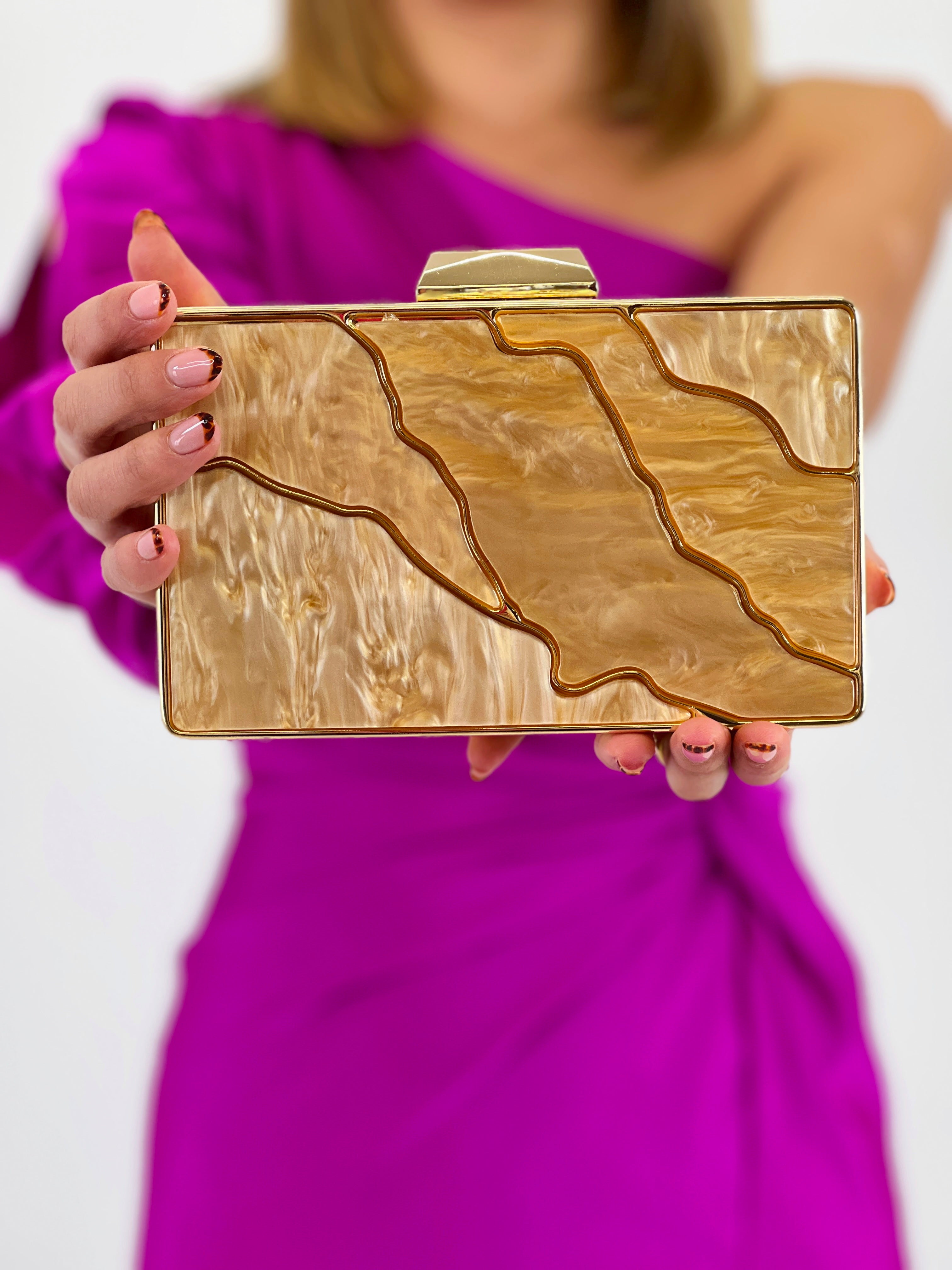 Bolso de mano Nácar - Zebra&Maduixa®