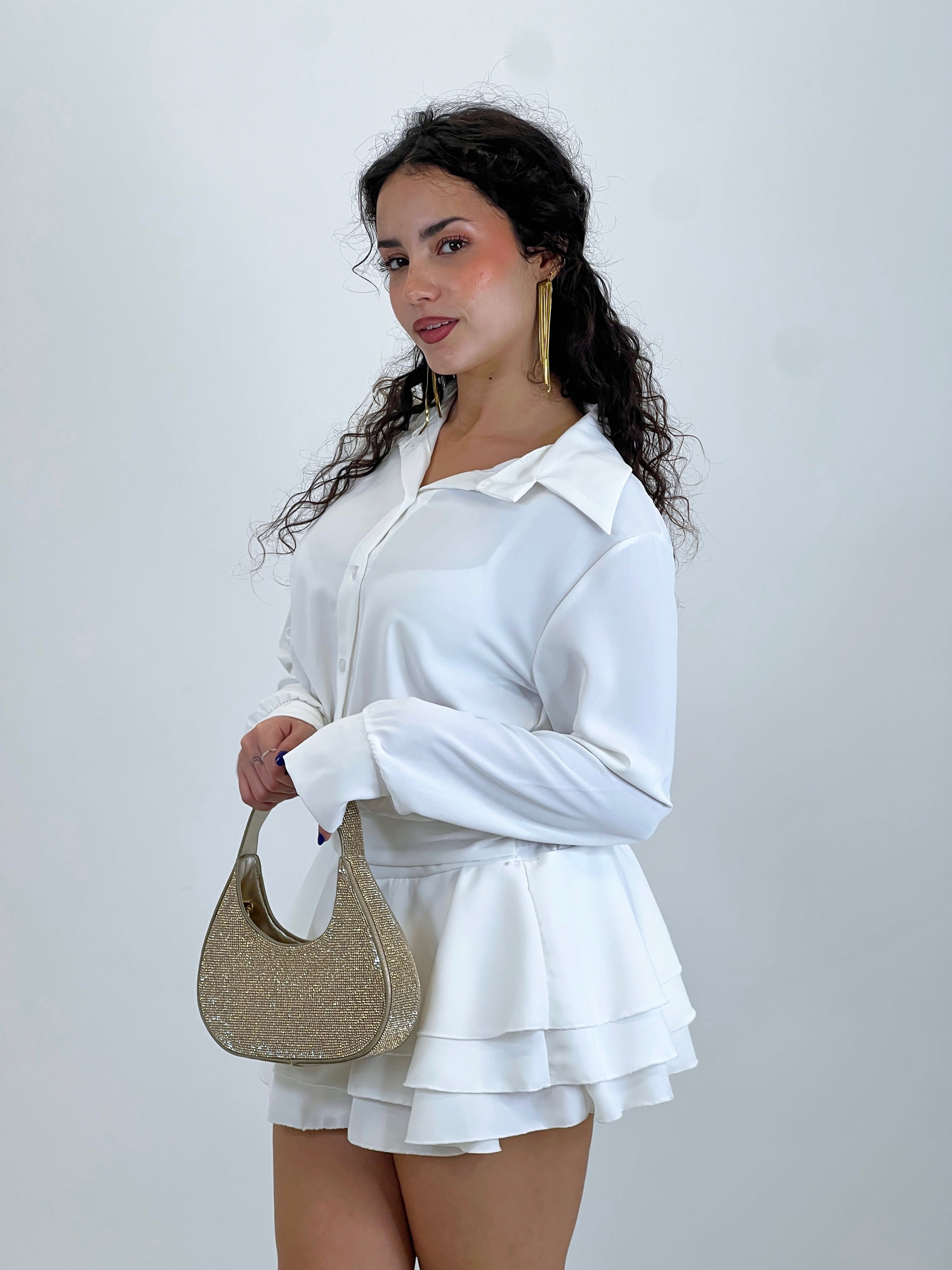 Vestido camisero falda volantes - Zebra&Maduixa®