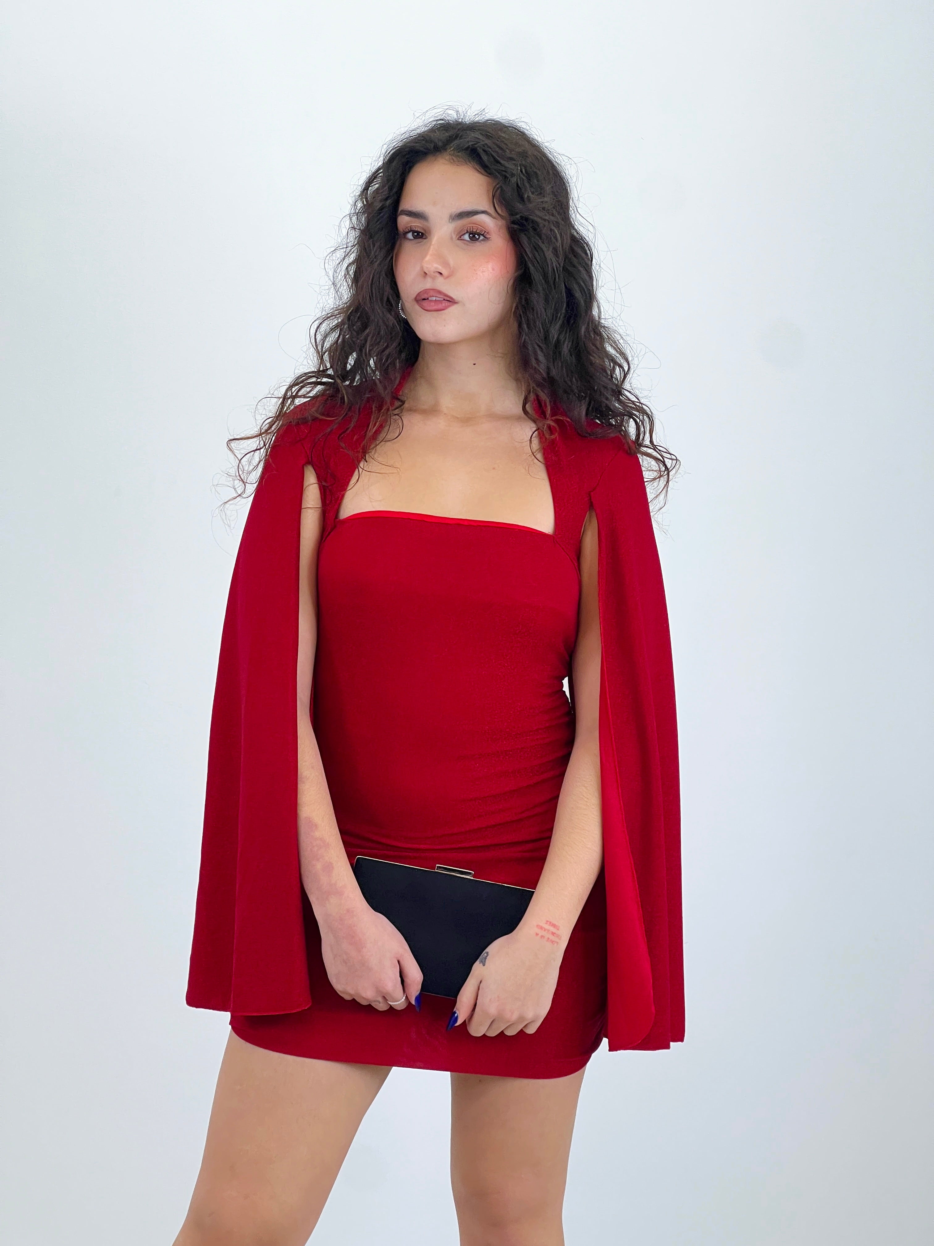 Vestido mangas capa - Zebra&Maduixa®