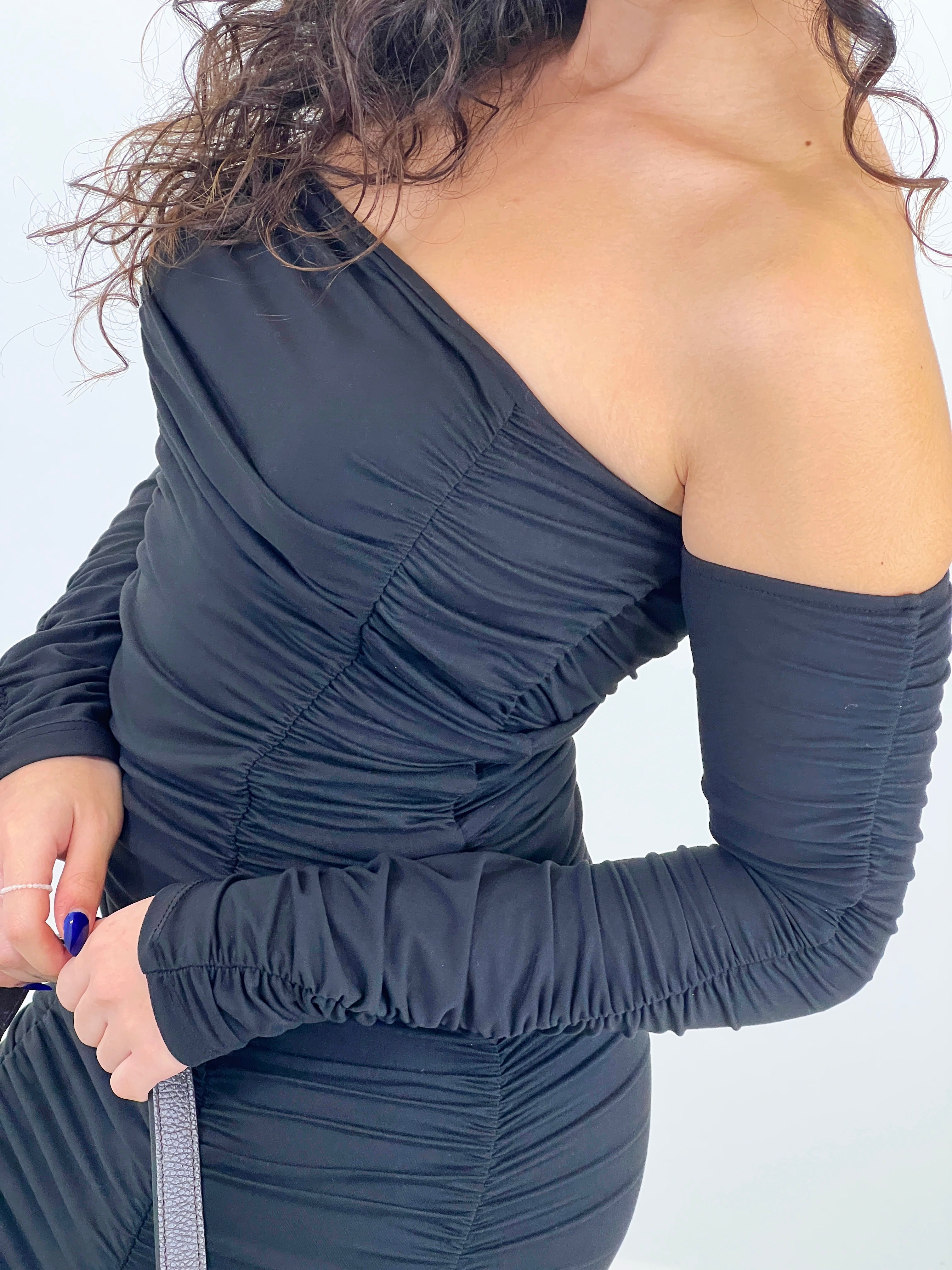 Vestido frunces cuello barco - Zebra&Maduixa®