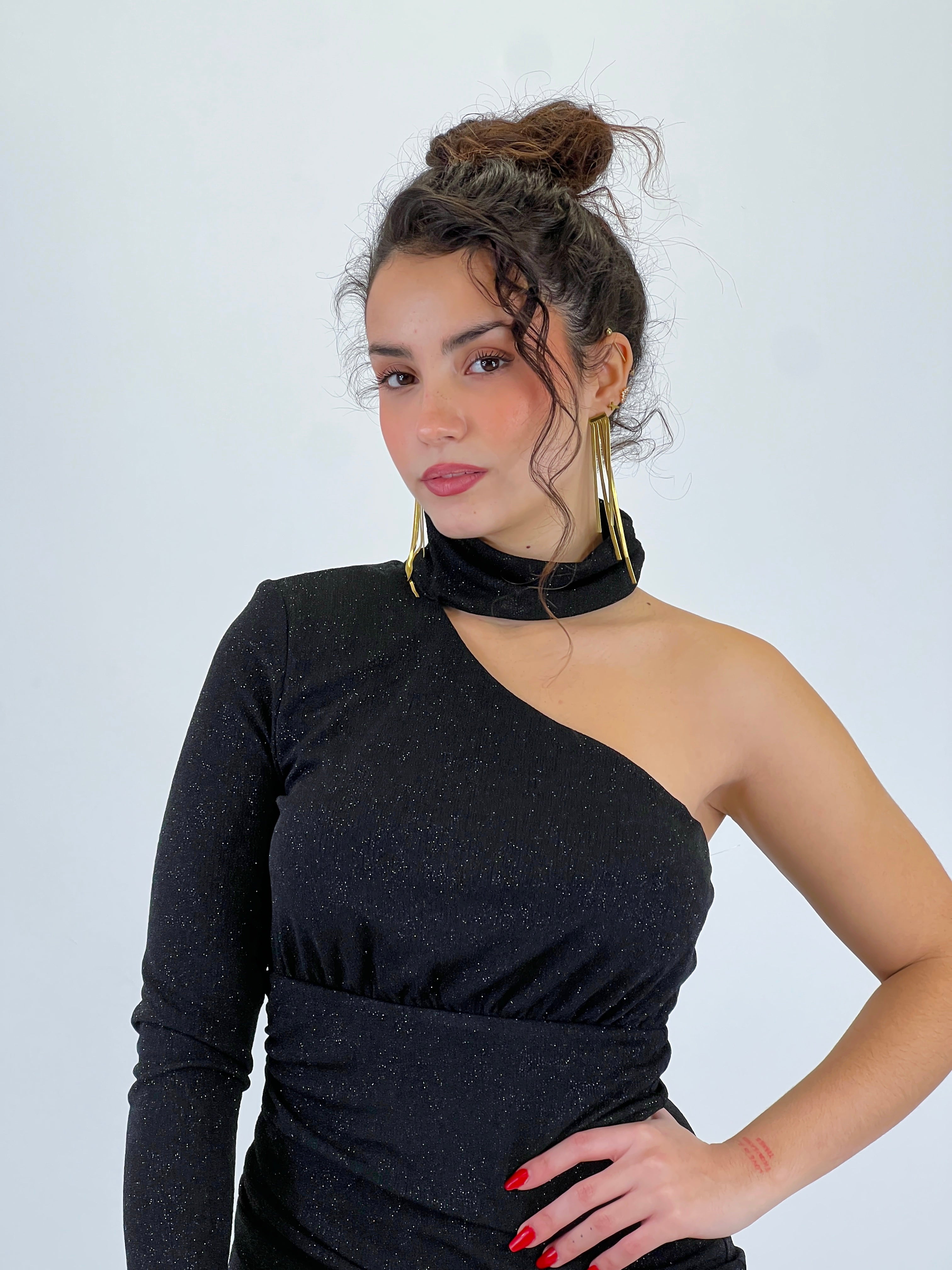 Vestido brillo choker - Zebra&Maduixa®