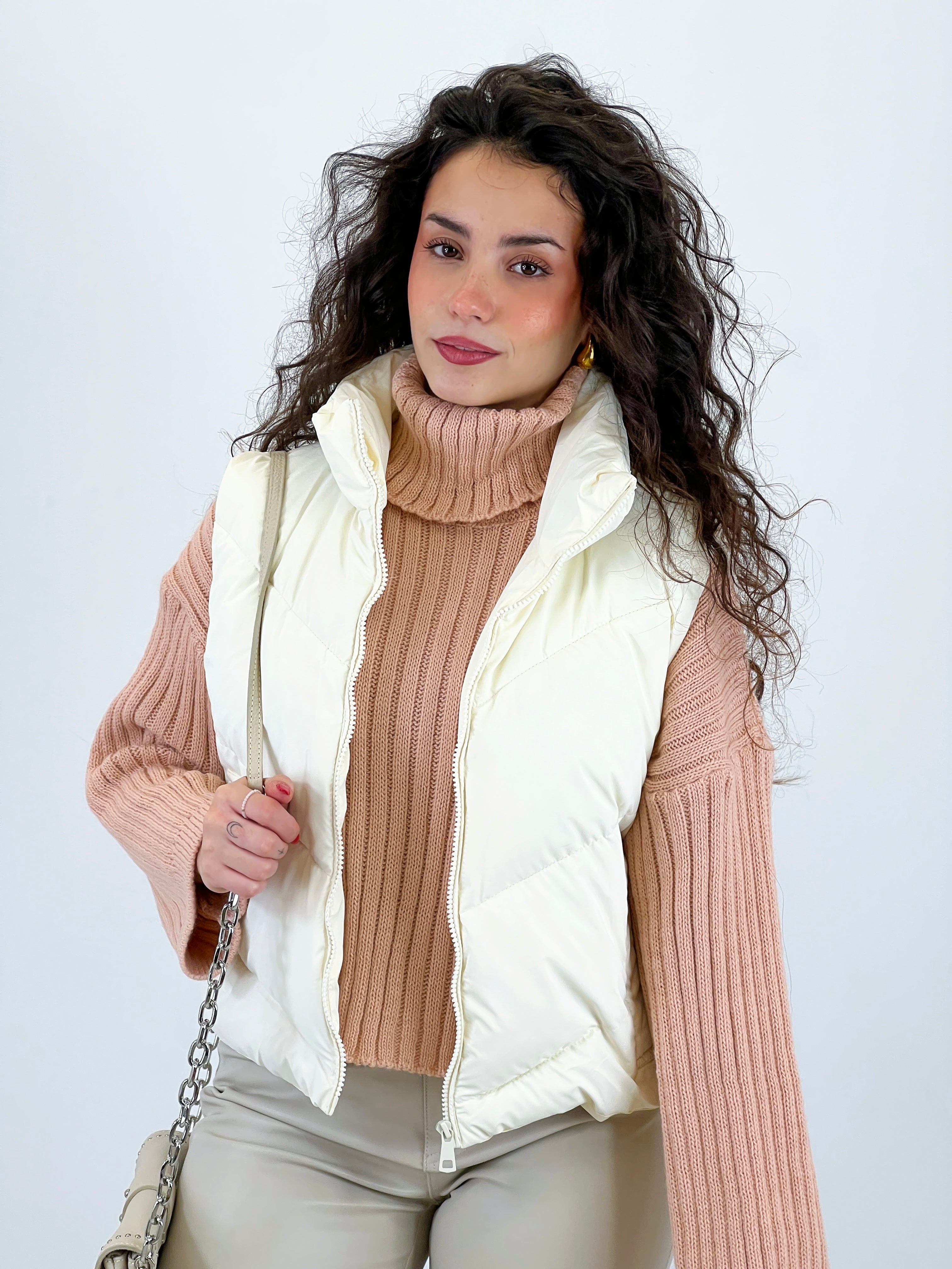 Chaleco crop acolchado - Zebra&Maduixa®