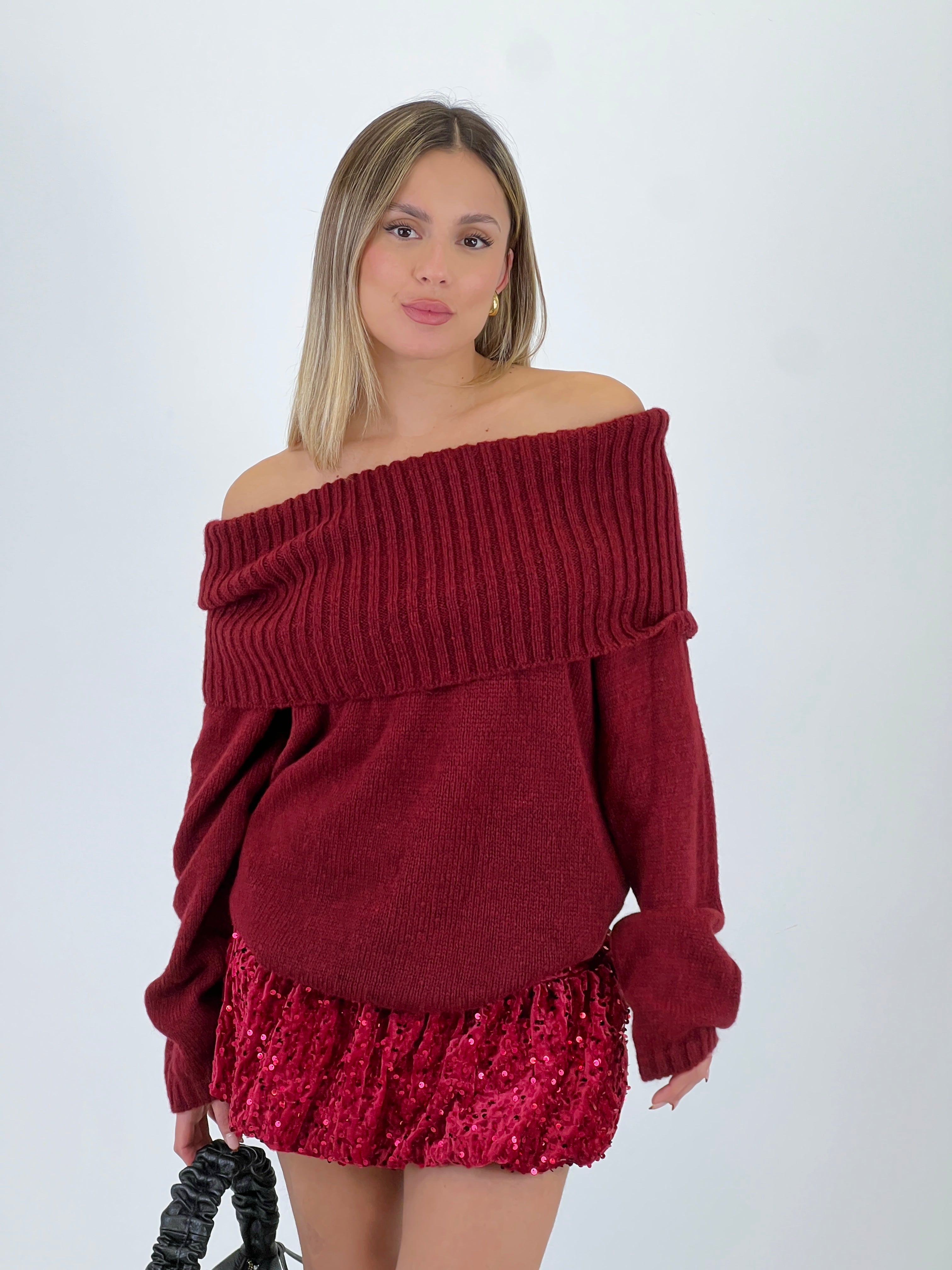 Falda lentejuelas globo