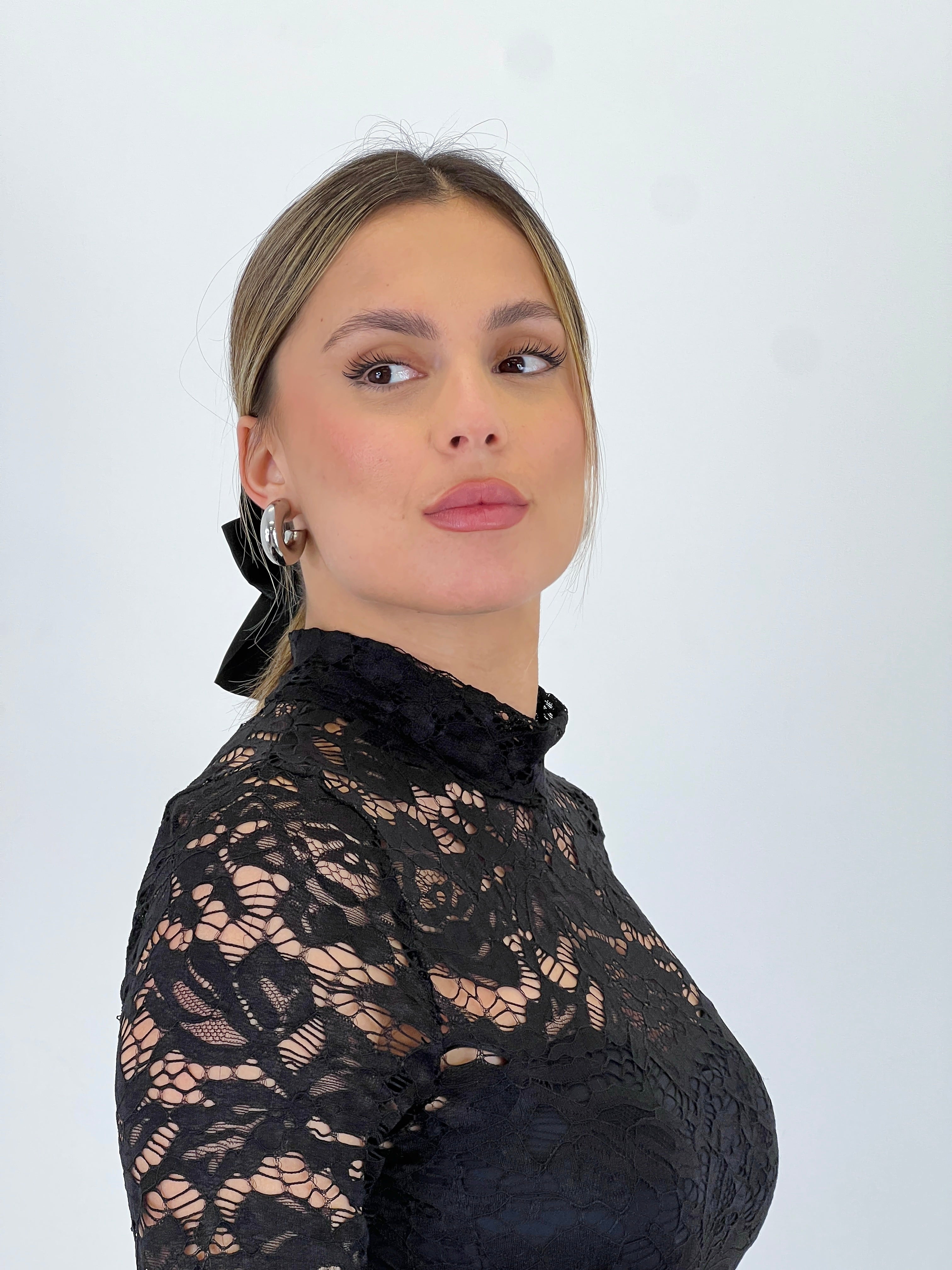 Vestido encaje falda globo - Zebra&Maduixa®