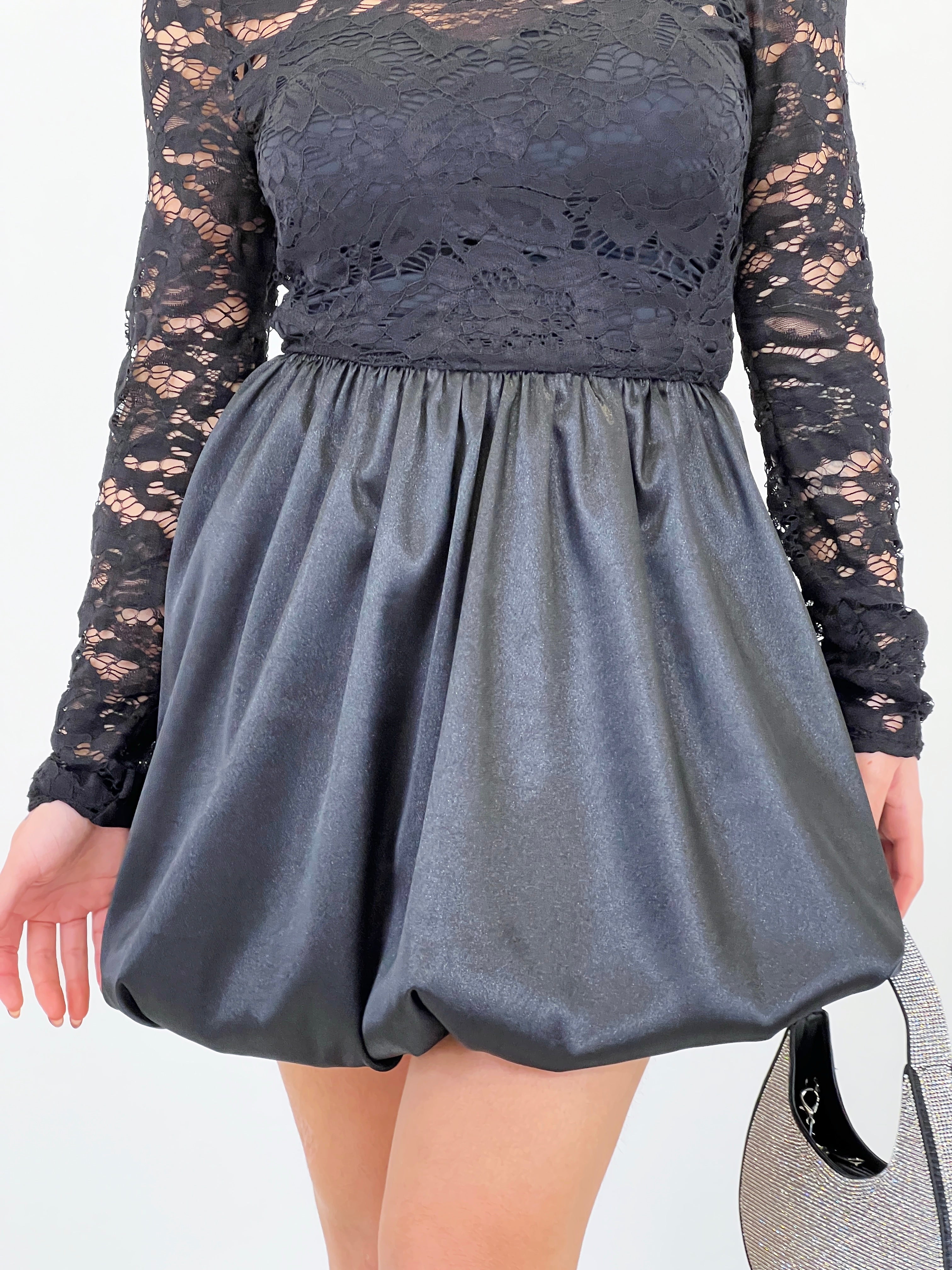 Vestido encaje falda globo - Zebra&Maduixa®