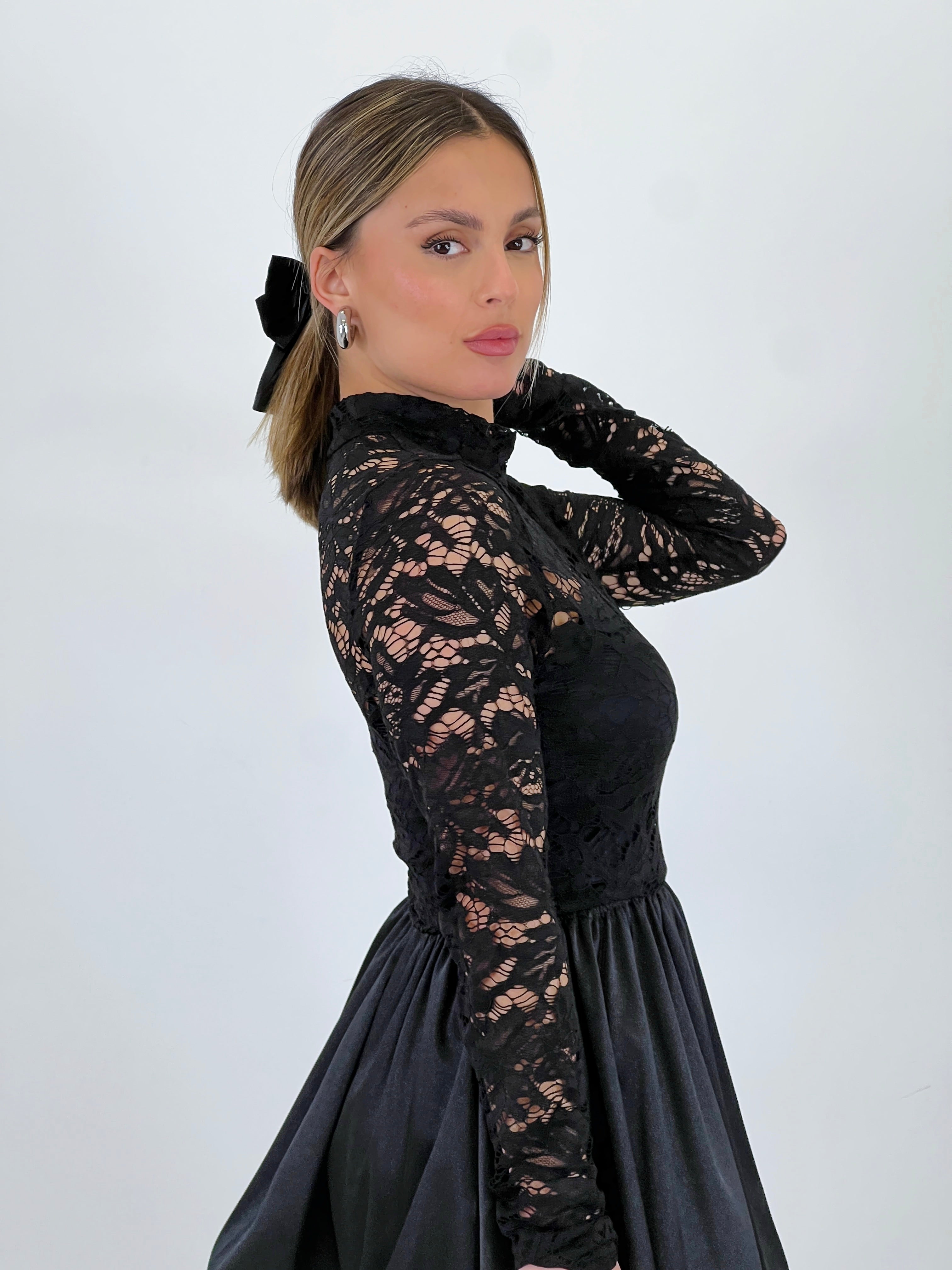 Vestido encaje falda globo - Zebra&Maduixa®