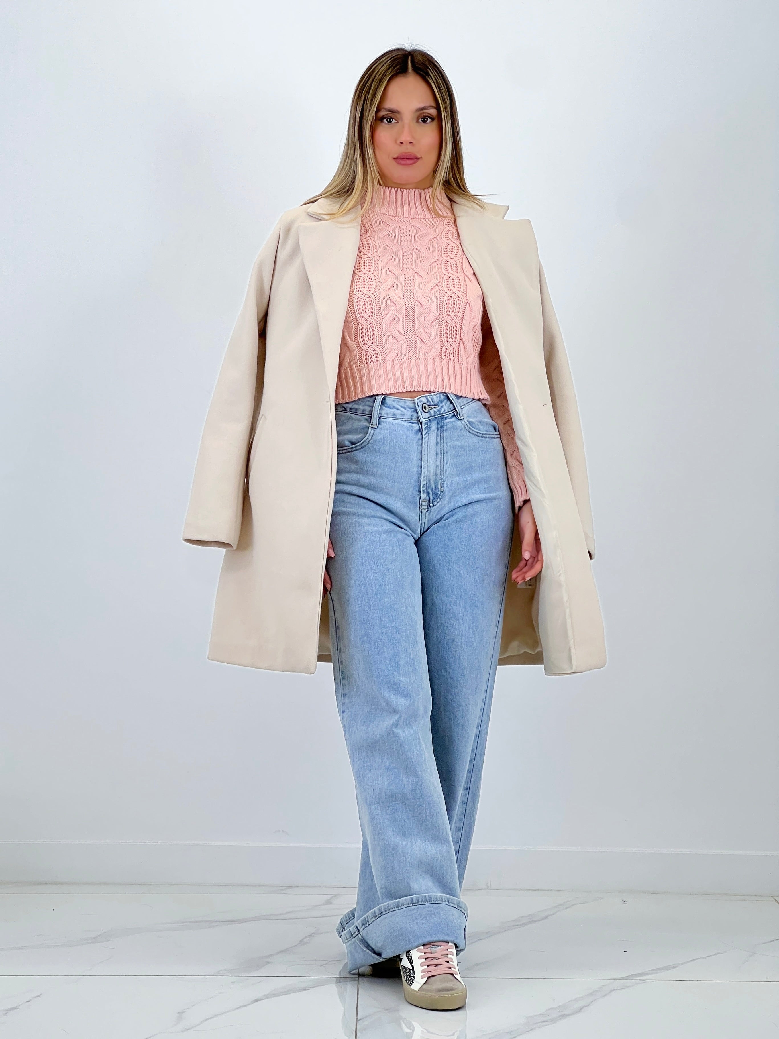 Jeans denim wide leg - Zebra&Maduixa®