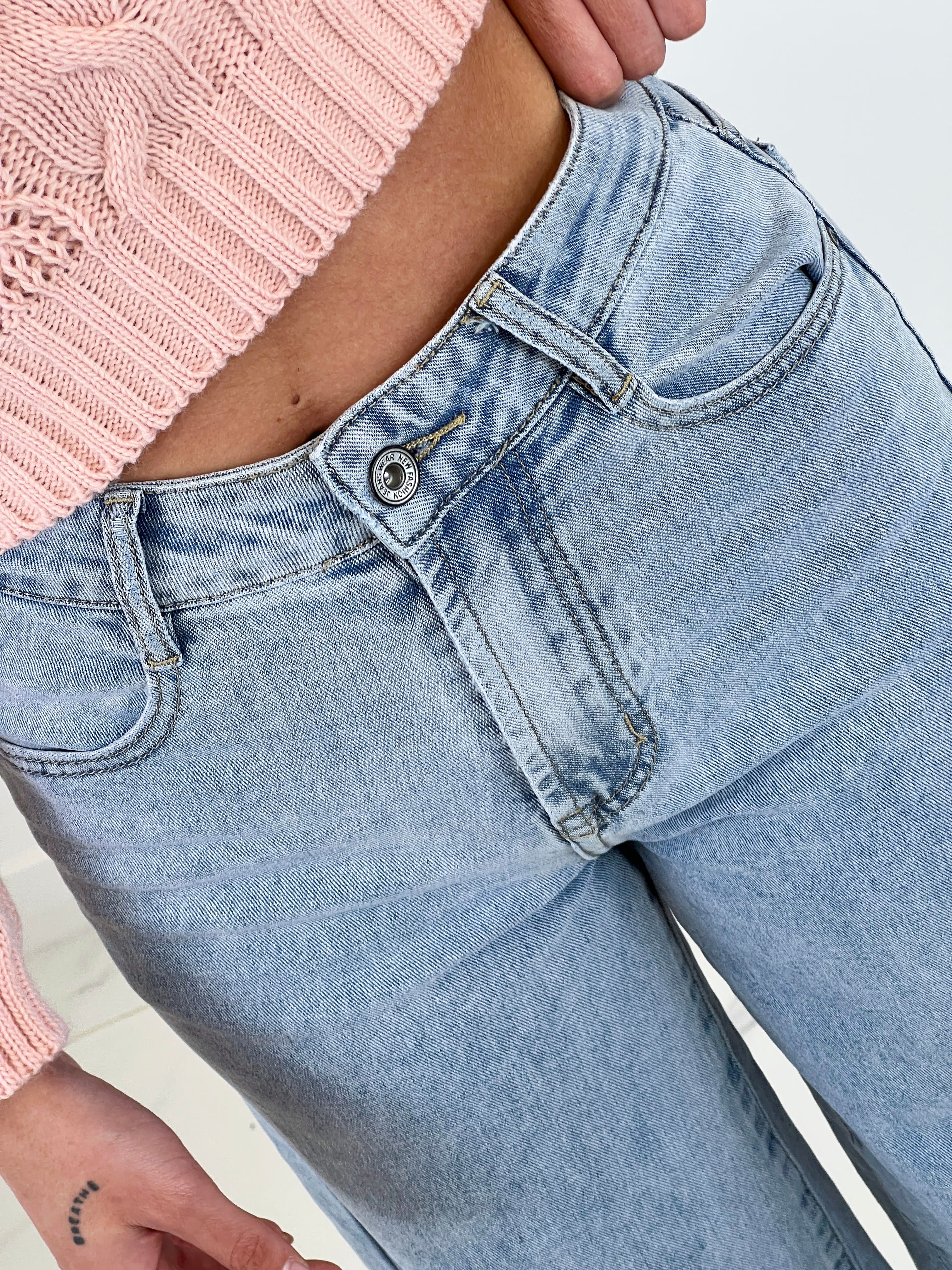 Jeans denim wide leg - Zebra&Maduixa®