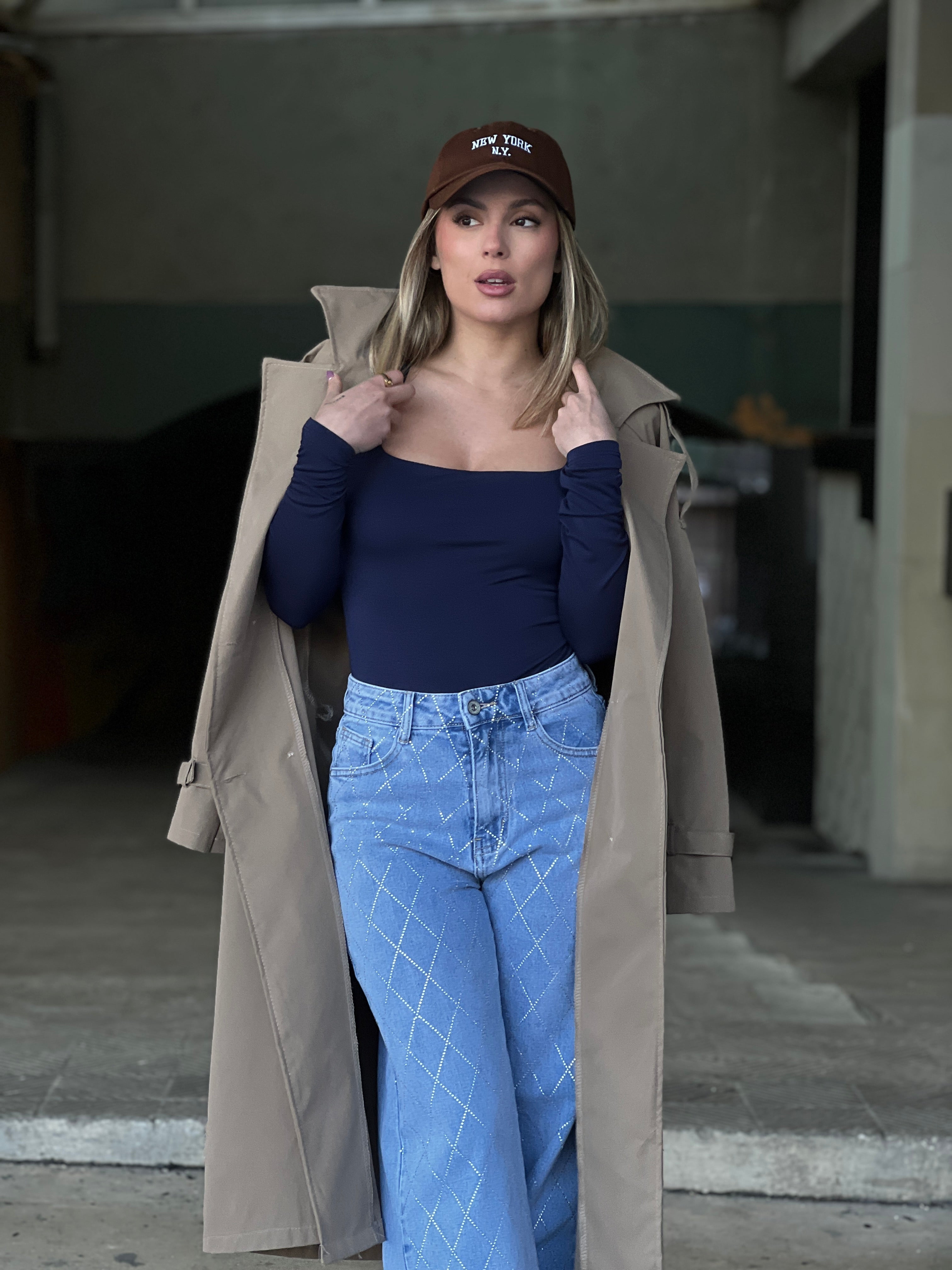 Jeans wide leg brillantes - Zebra&Maduixa®