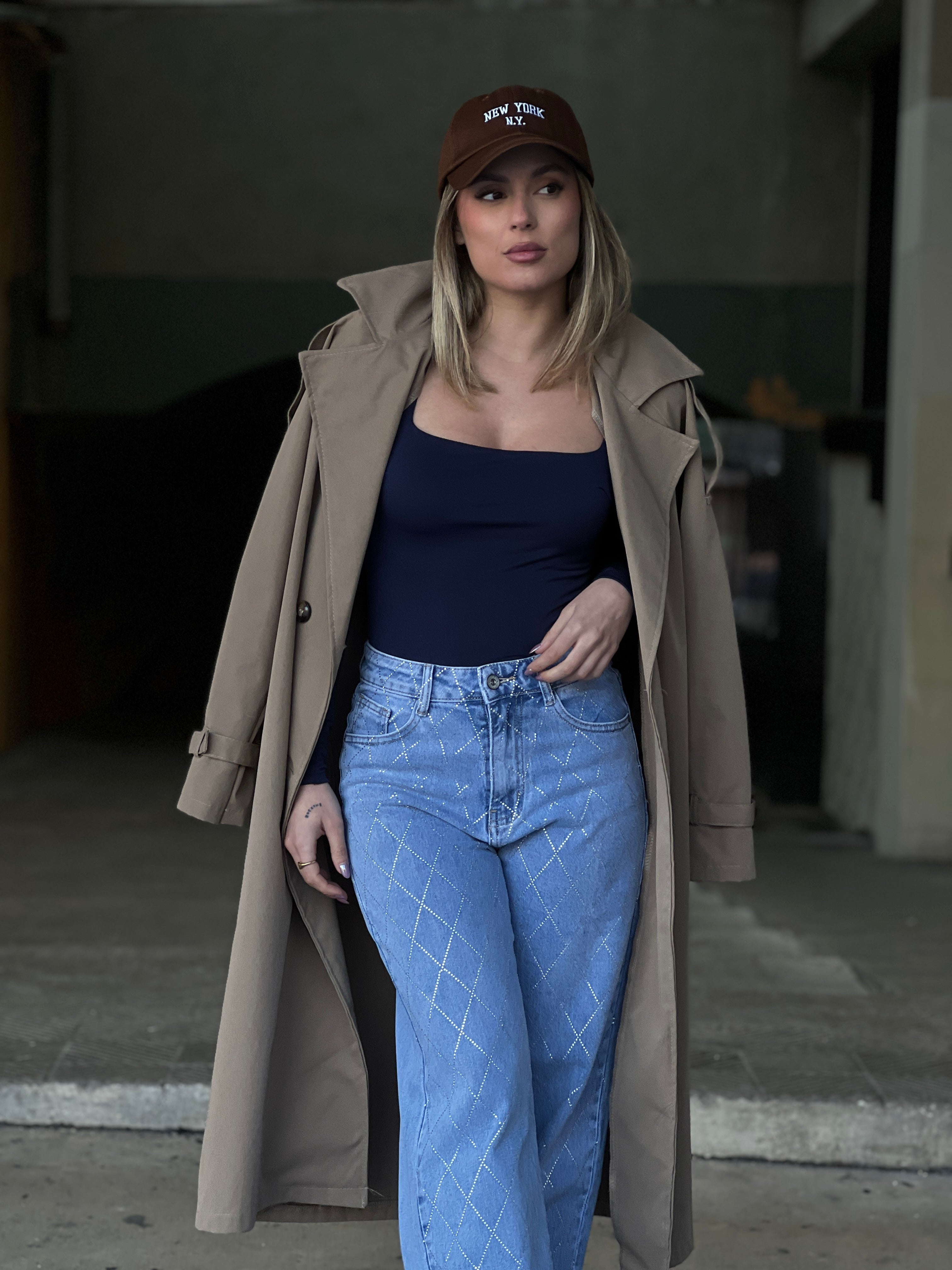 Jeans wide leg brillantes - Zebra&Maduixa®