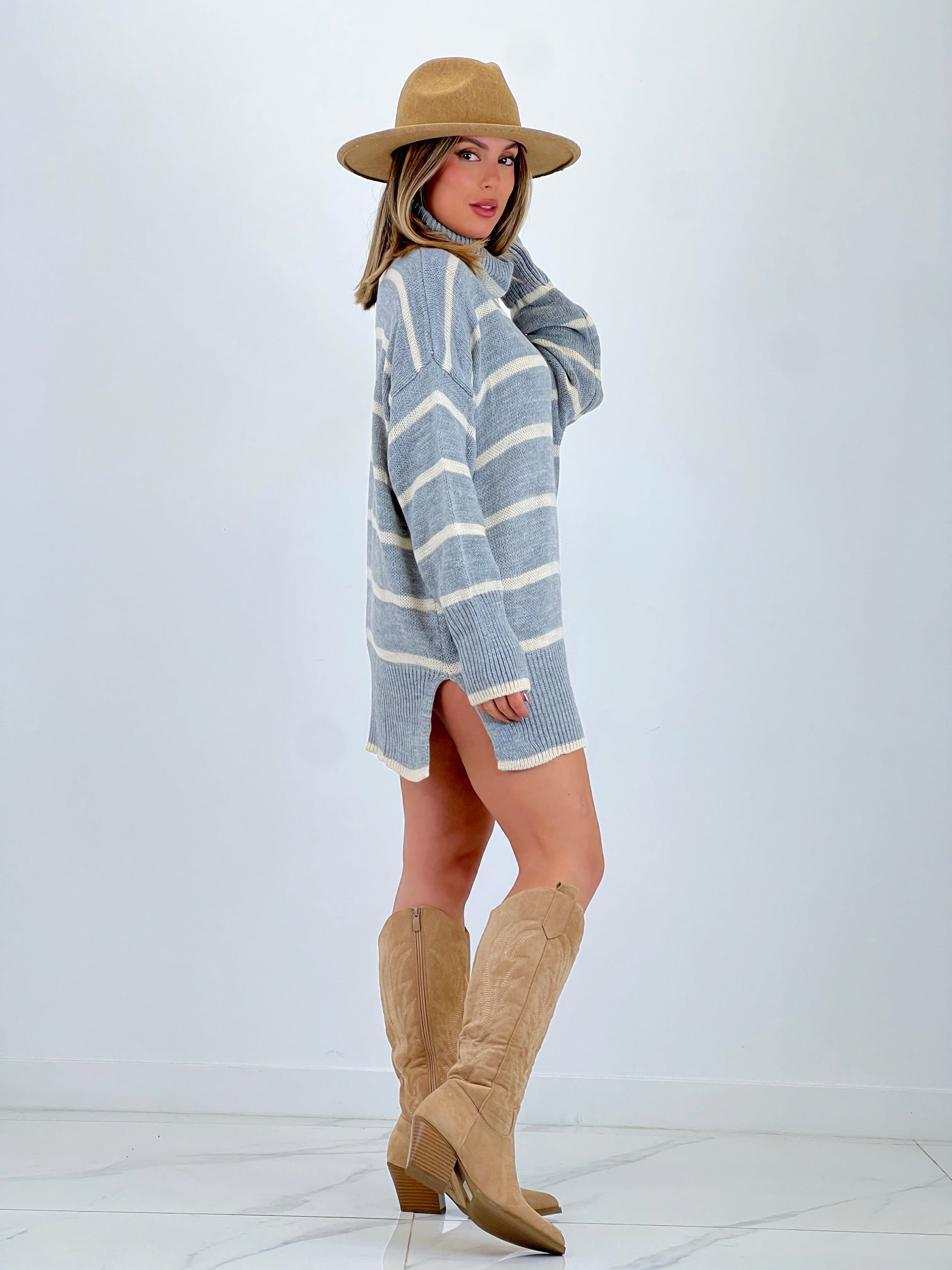 Jersey básico rayas cuello subido - Zebra&Maduixa®