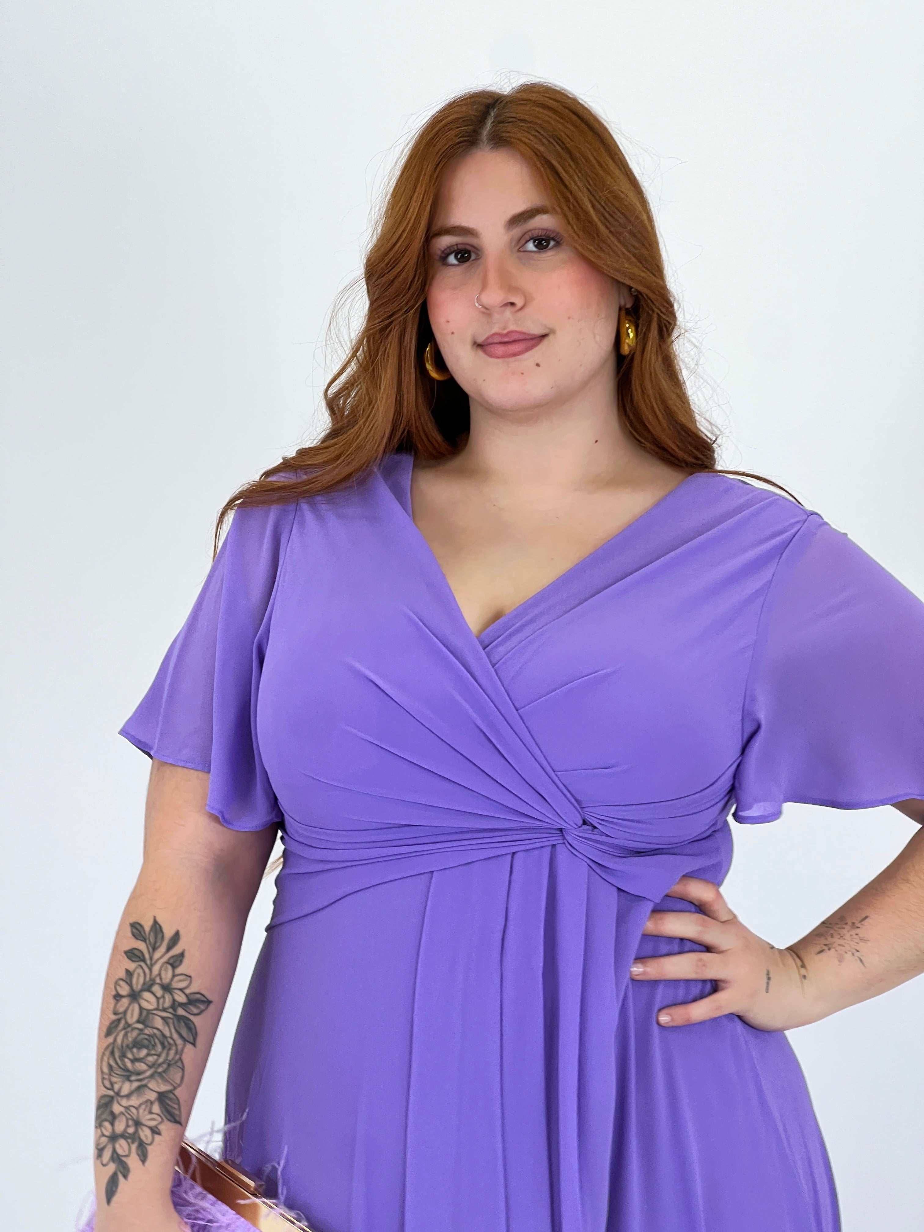 Vestit amb màniga Donna