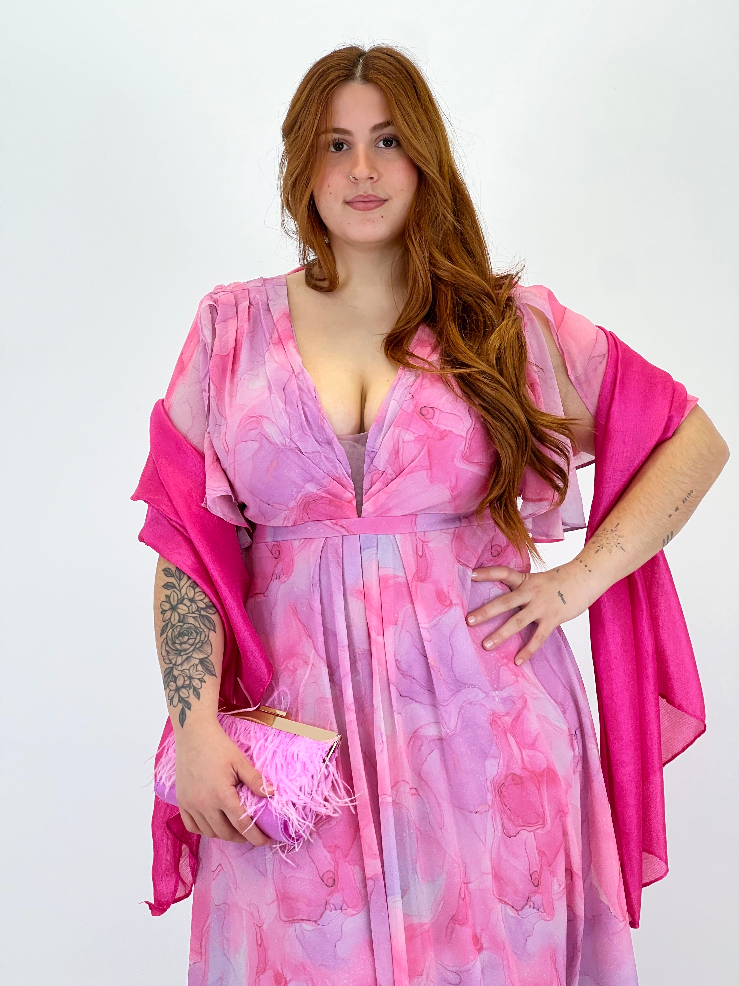 Bolso de mano Plumas