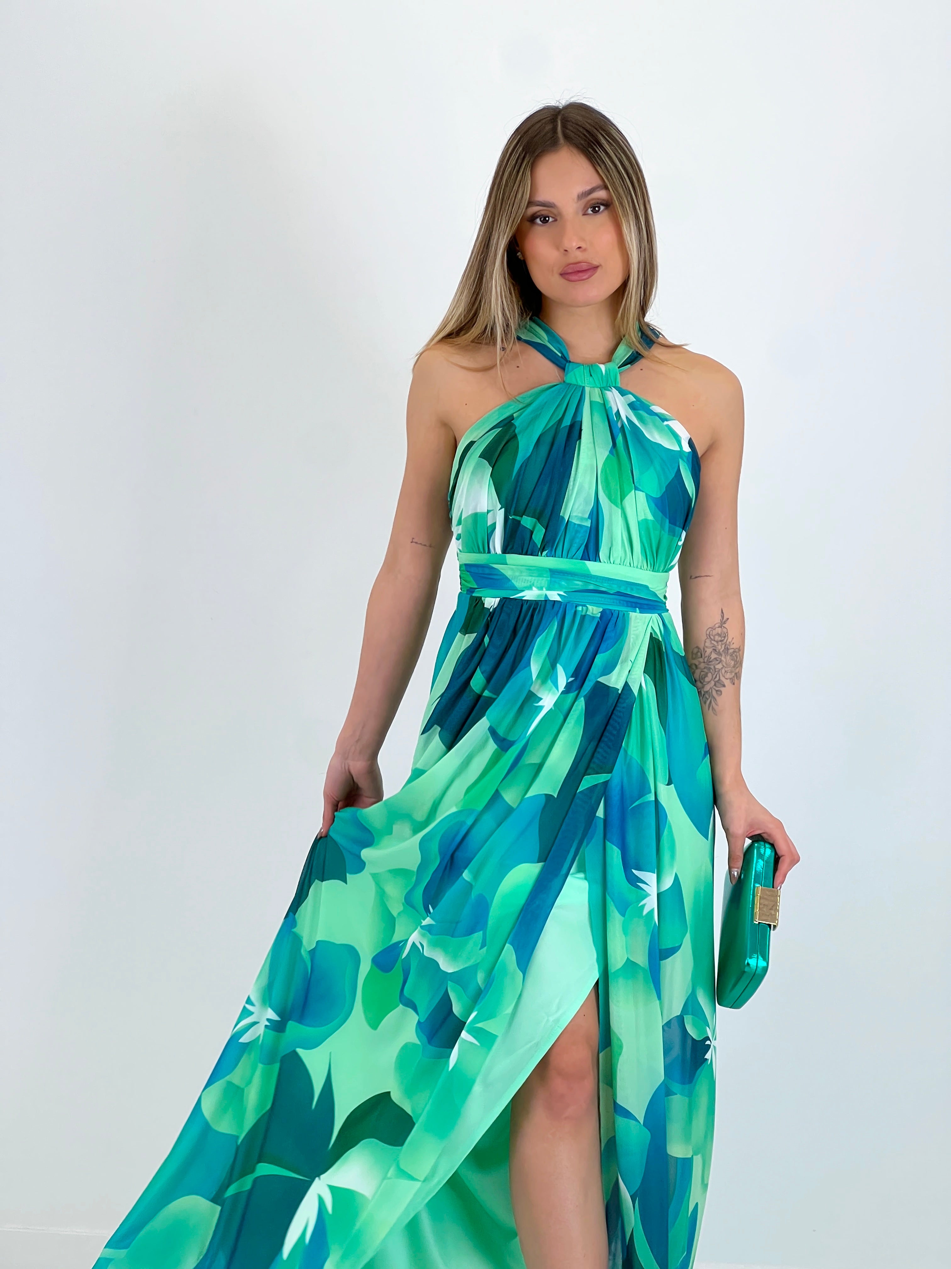 Vestido estampado Danae