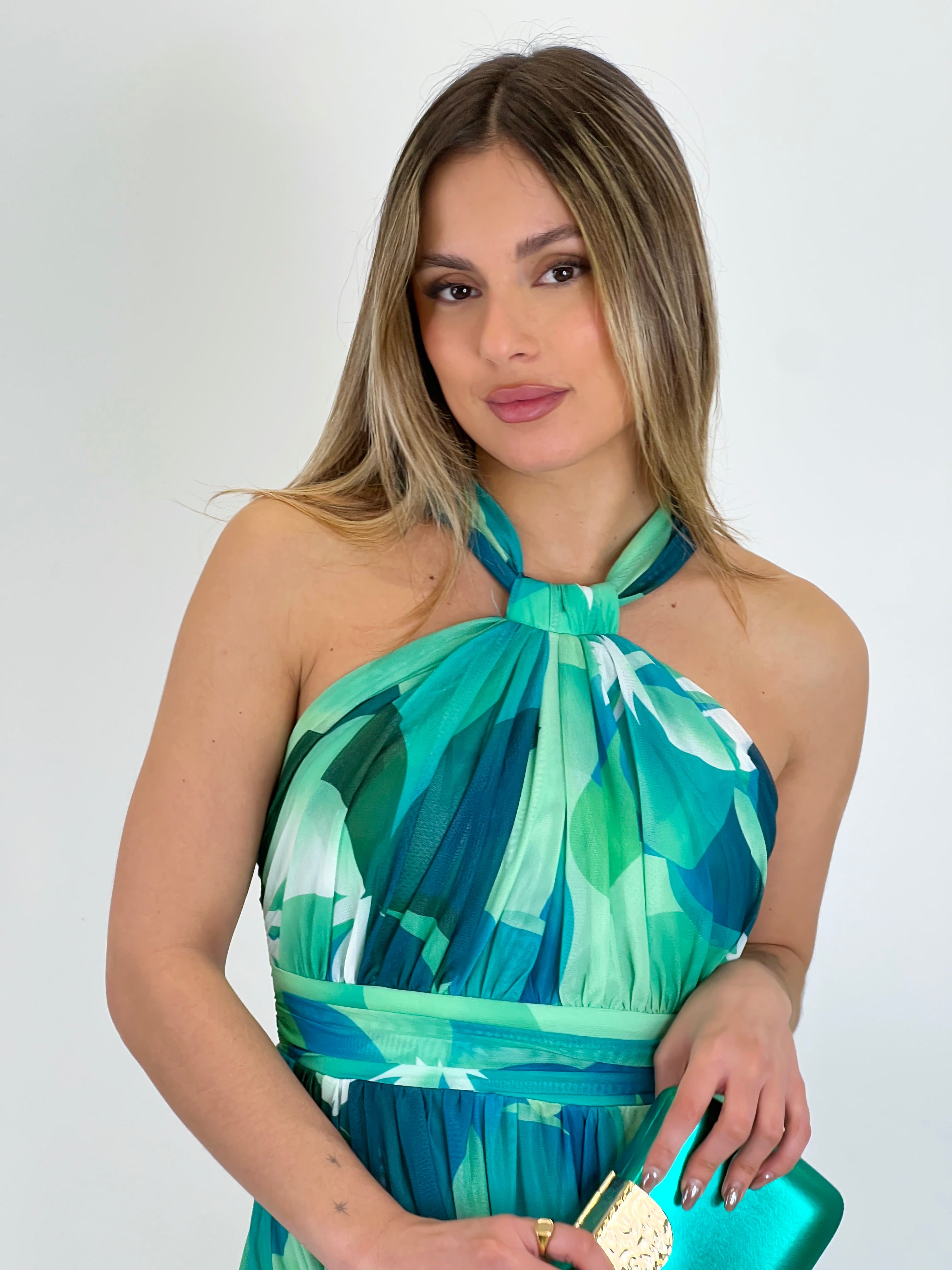 Vestido estampado Danae
