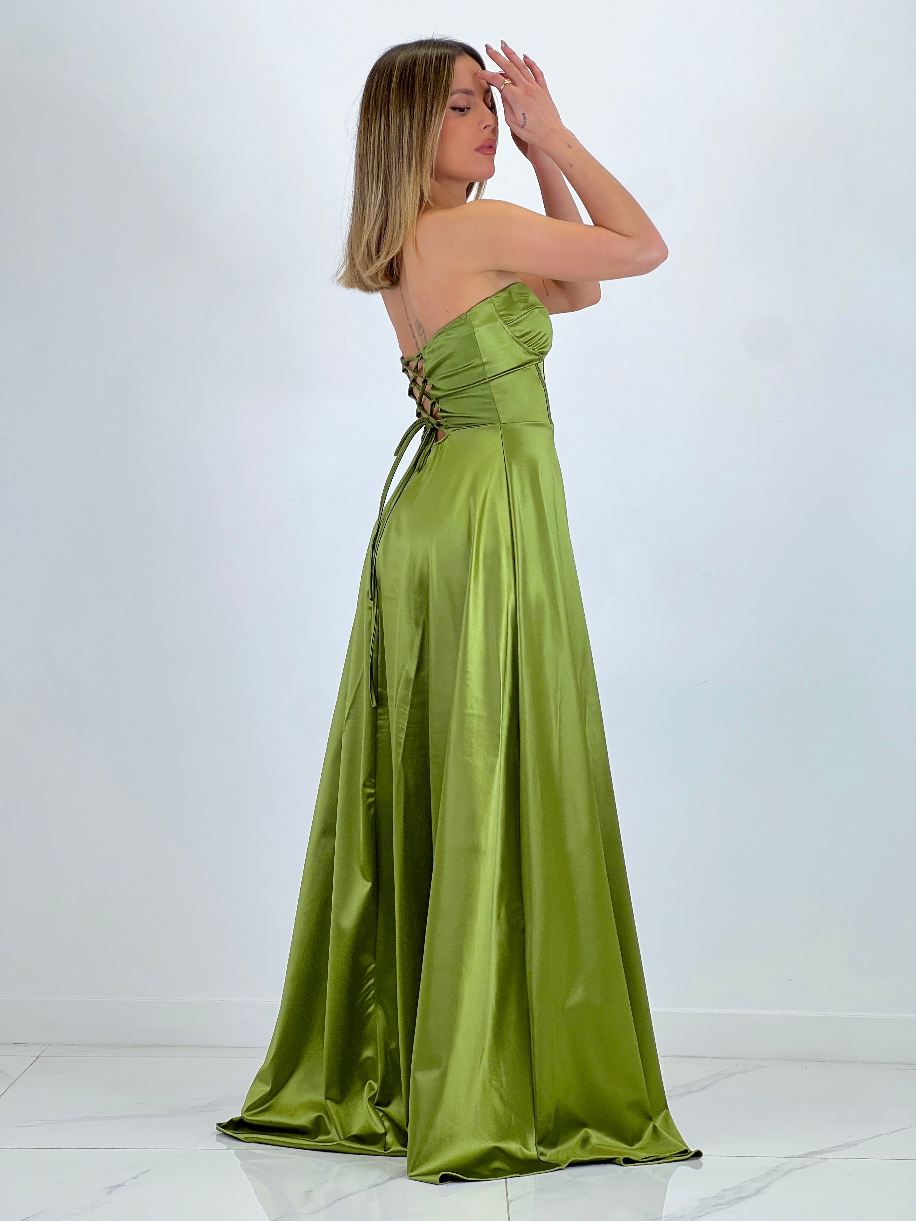 Vestido satinado Nelia - Zebra&Maduixa®