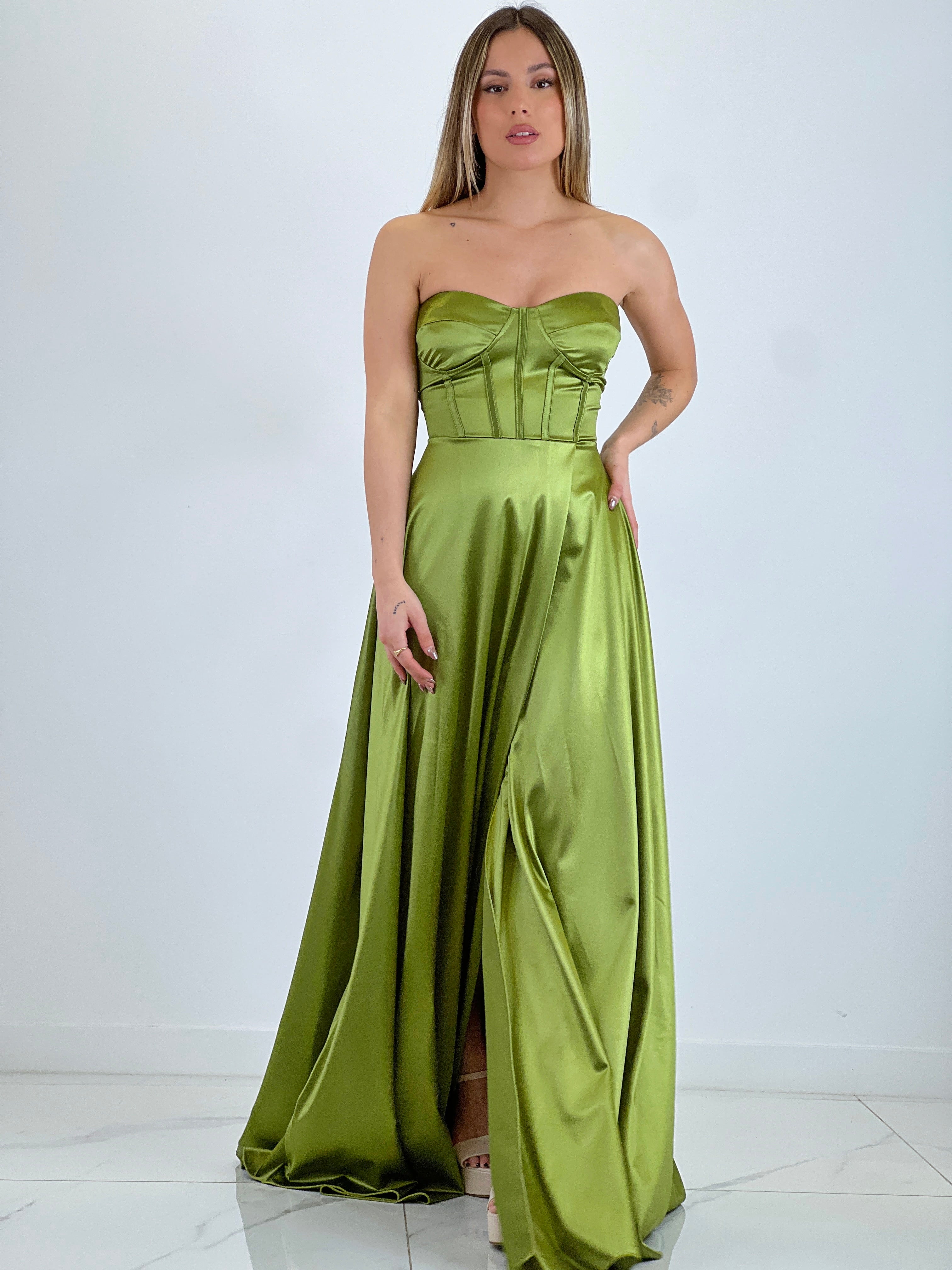 Vestido satinado Nelia - Zebra&Maduixa®