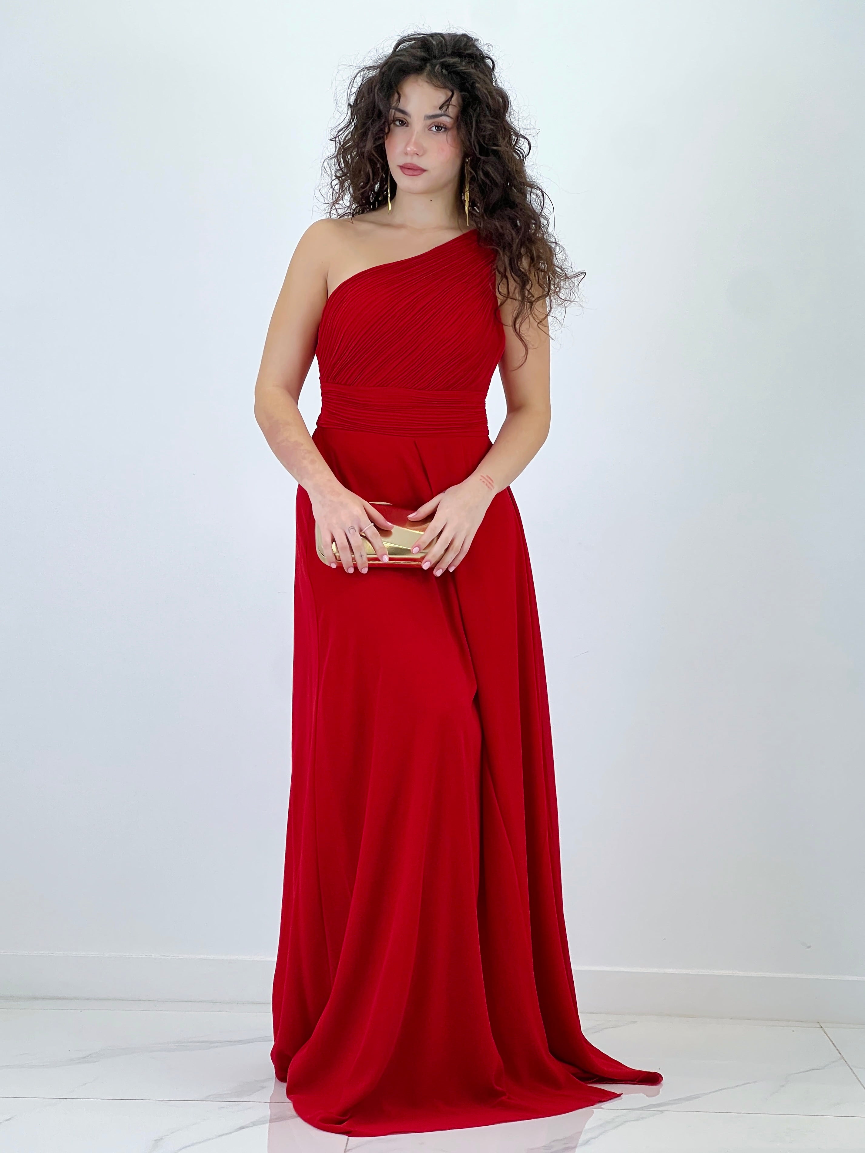 Vestido drapeado romano Julia - Zebra&Maduixa®