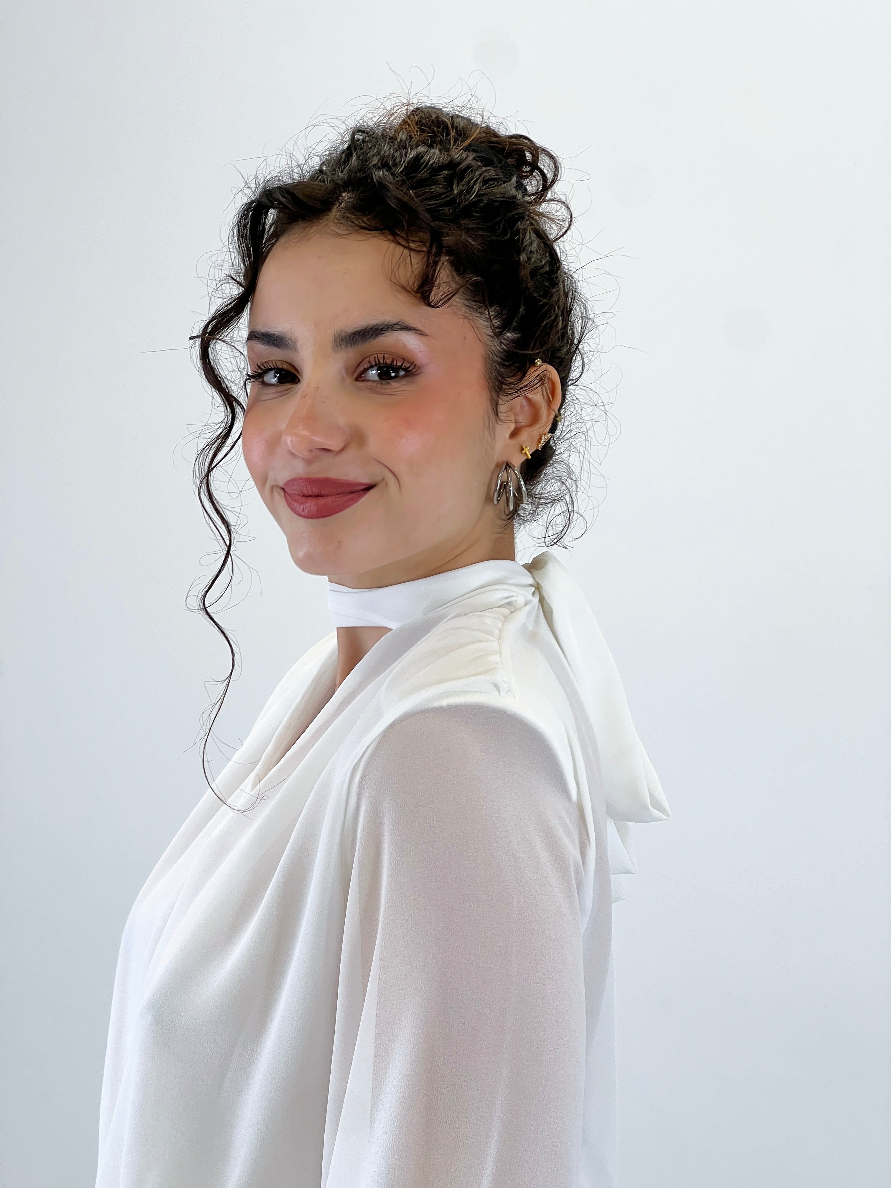 Body gasa escote chocker