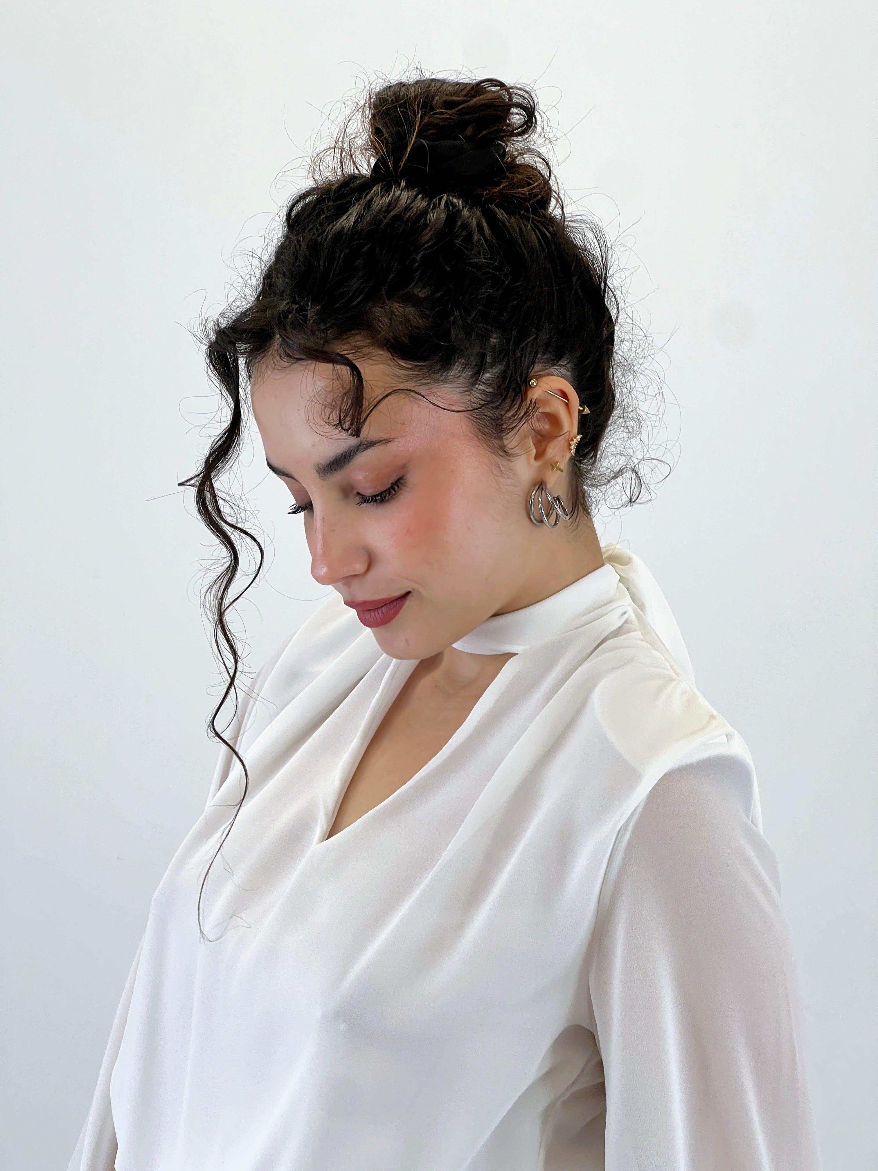 Body gasa escote chocker