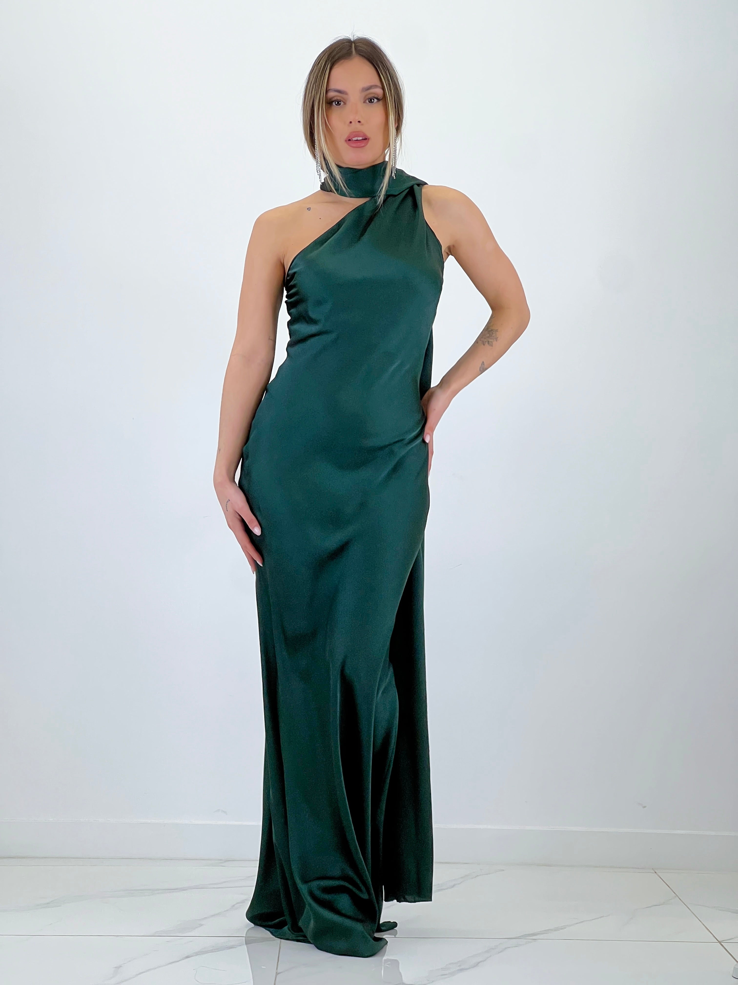 Vestido raso choker Priscila - Zebra&Maduixa®