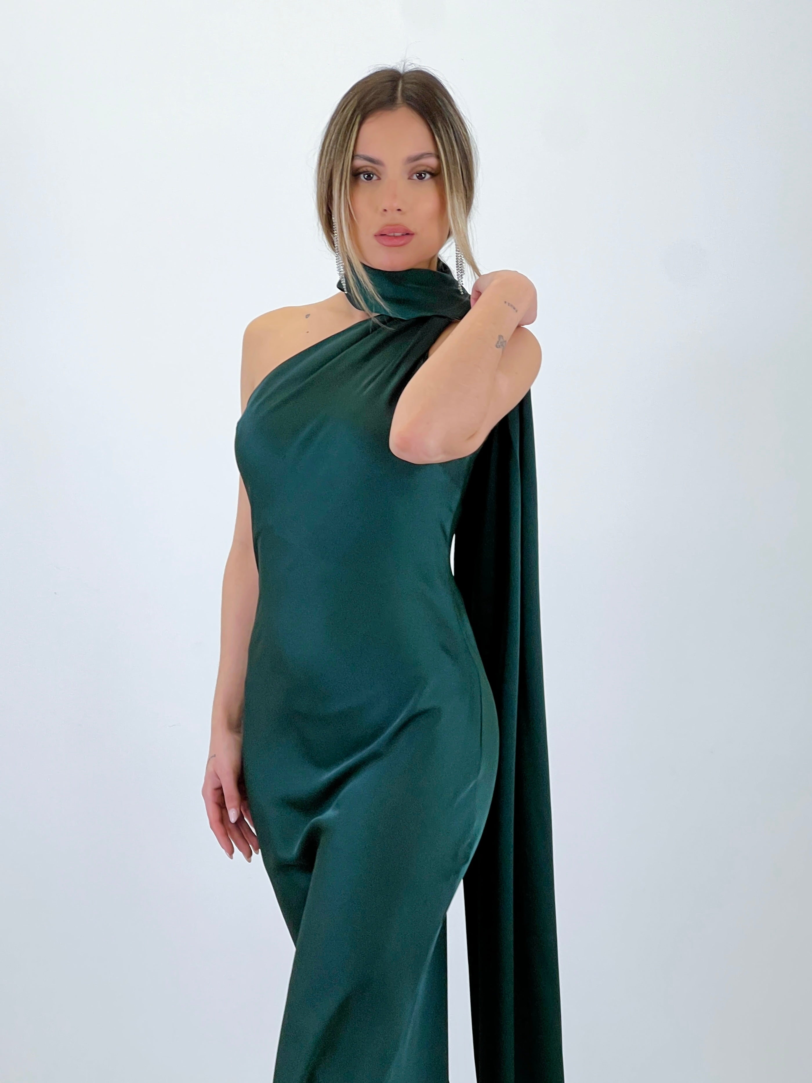 Vestido raso choker Priscila - Zebra&Maduixa®