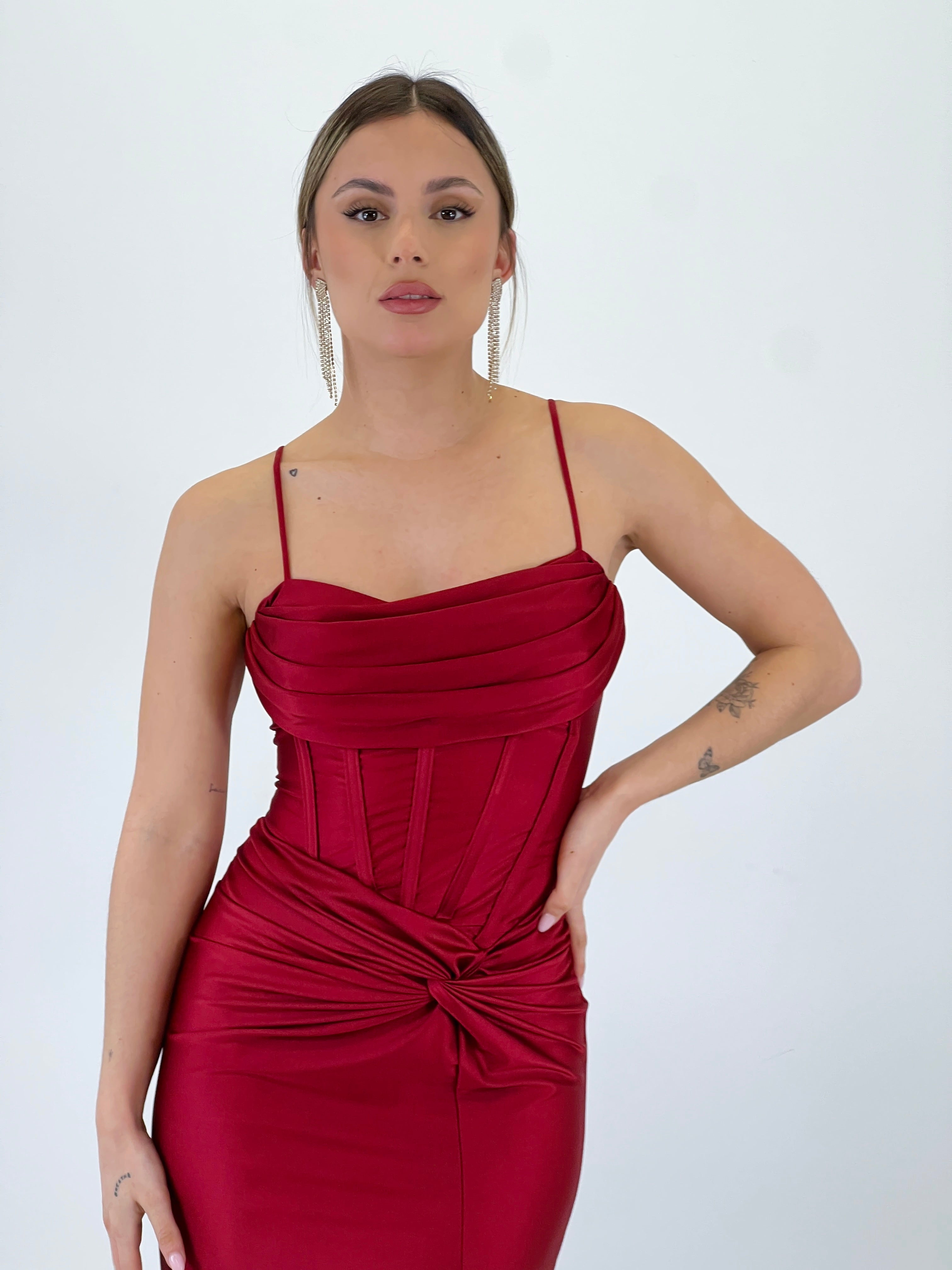 Vestido nudo fruncido Victoria - Zebra&Maduixa®