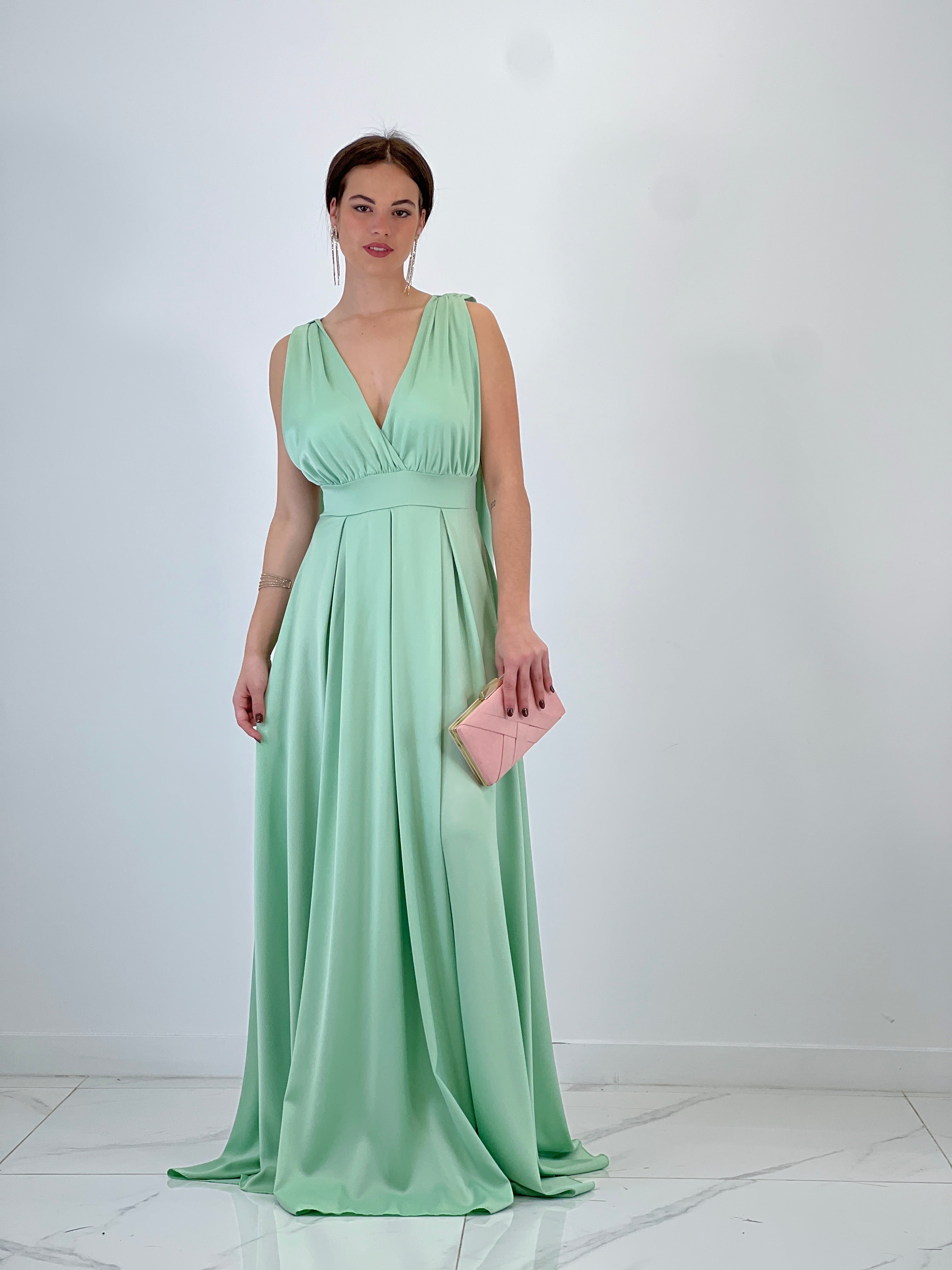 Vestido capa espalda cruzada Jena - Zebra&Maduixa®