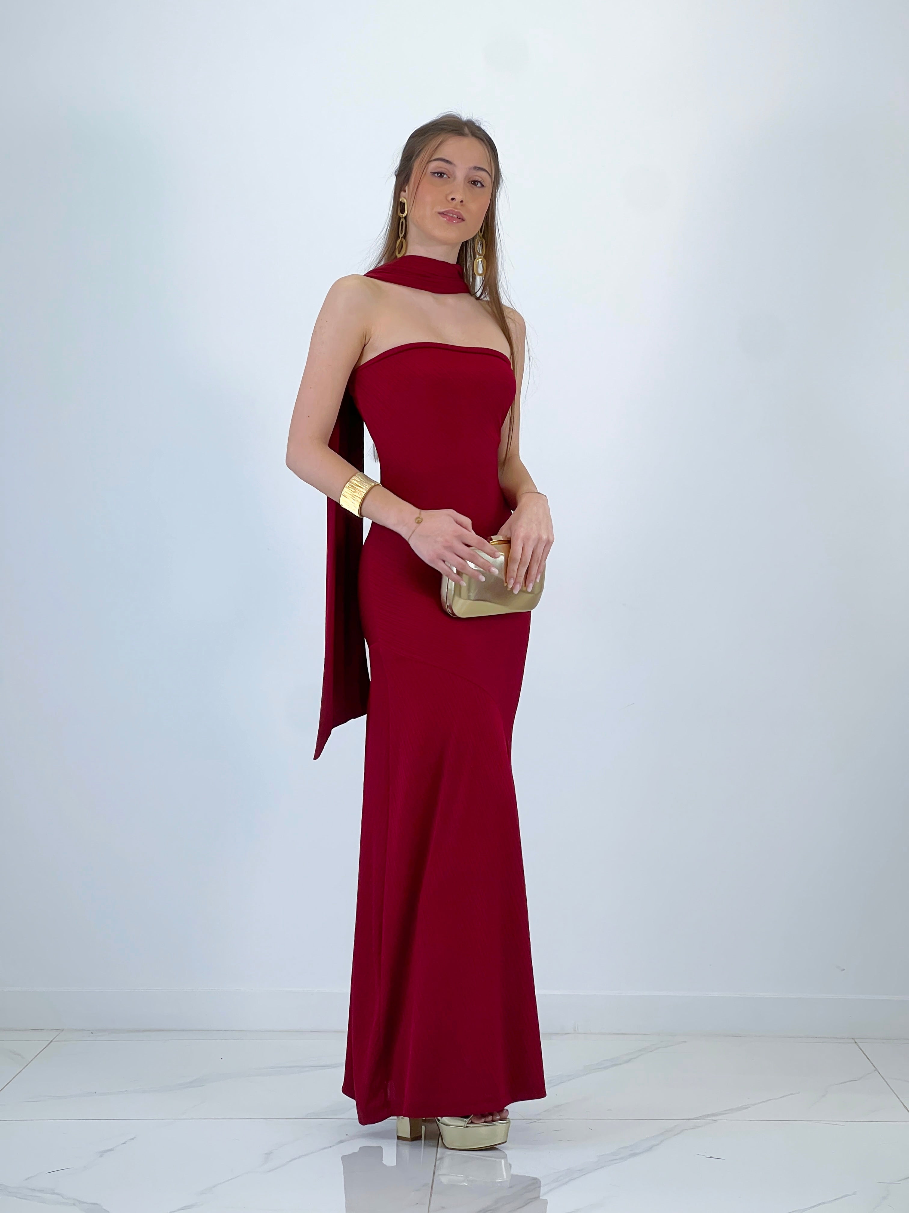 Vestido corte evasé Miranda