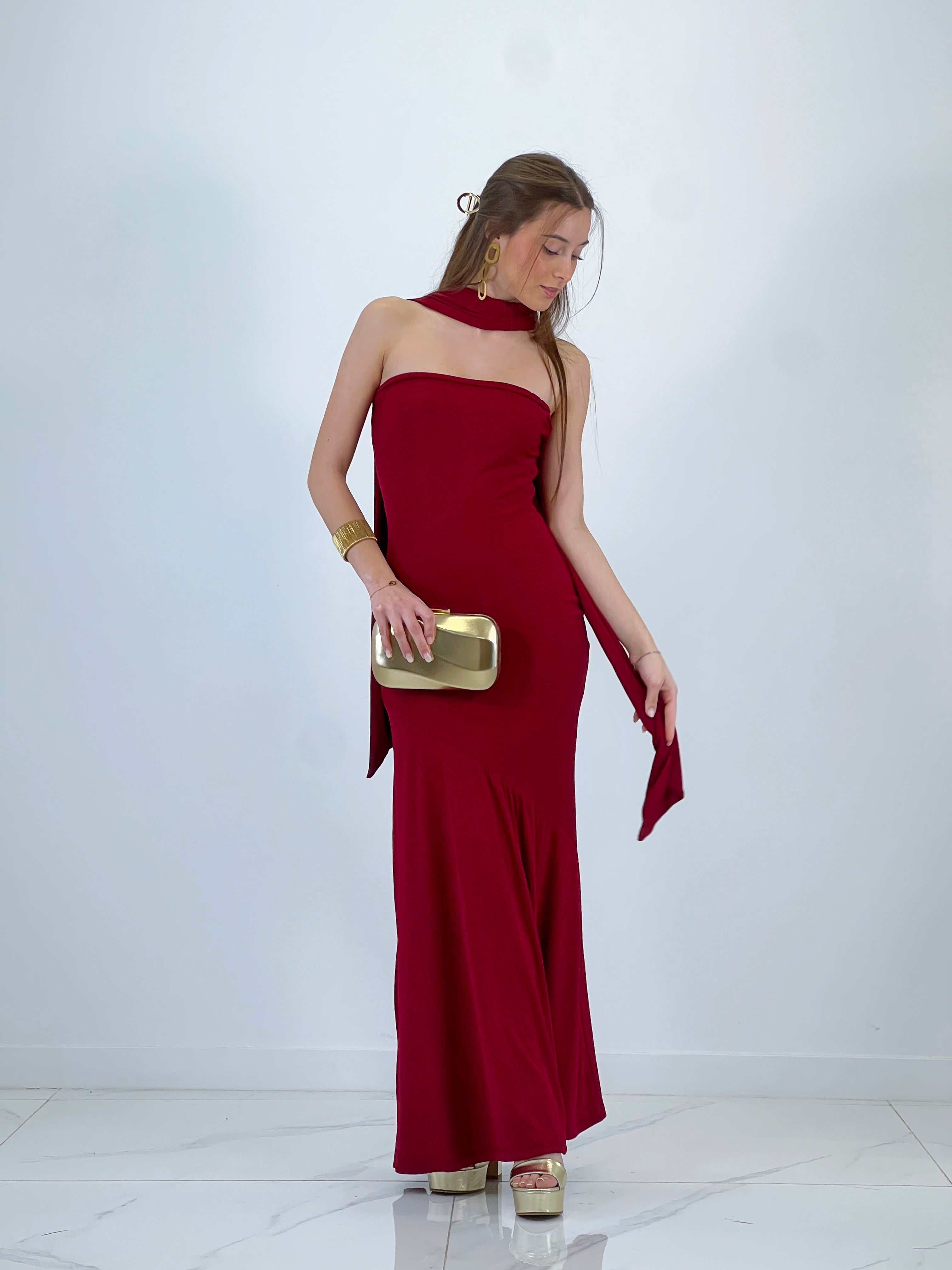 Vestido corte evasé Miranda