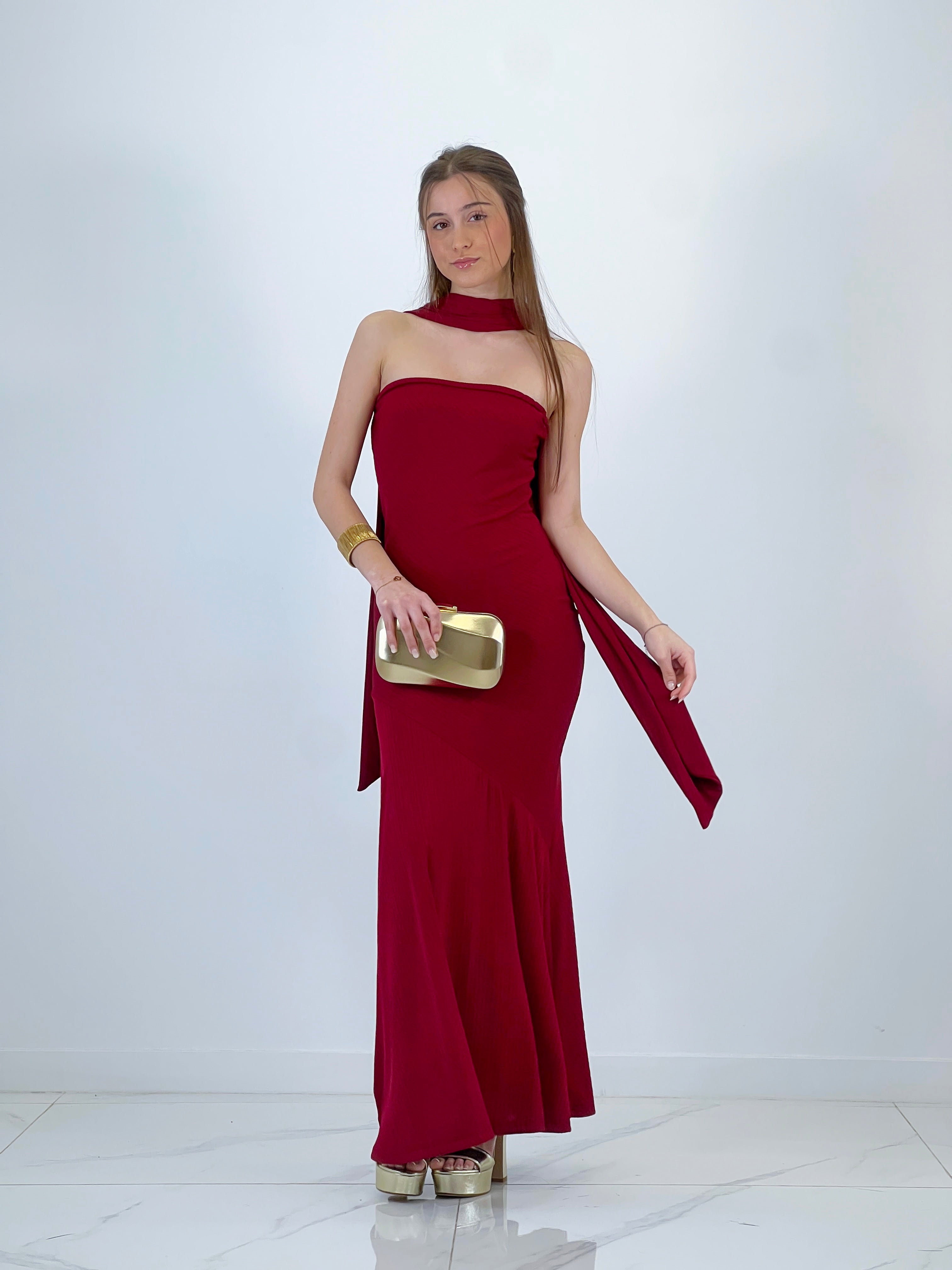 Vestido corte evasé Miranda