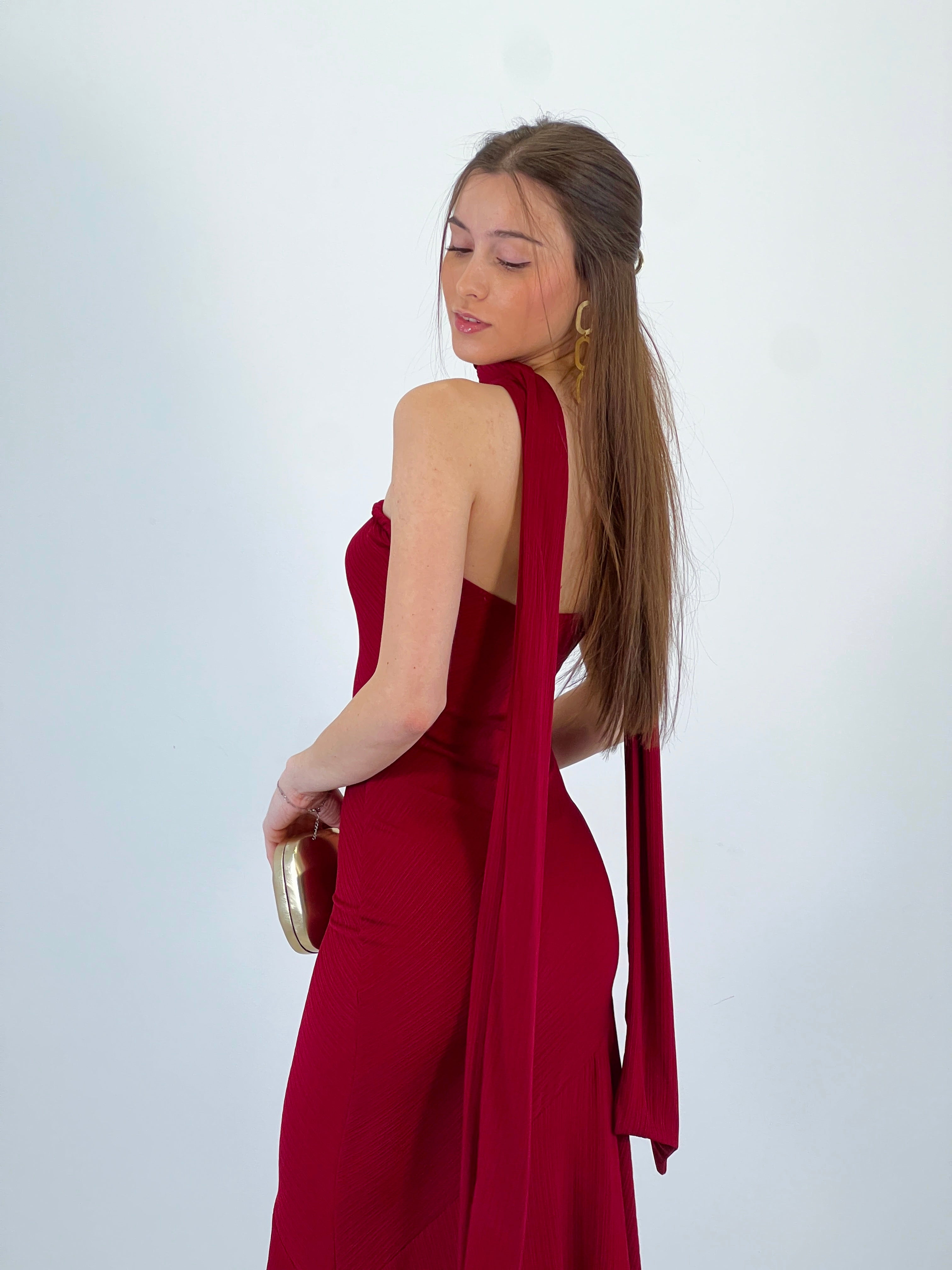 Vestido corte evasé Miranda