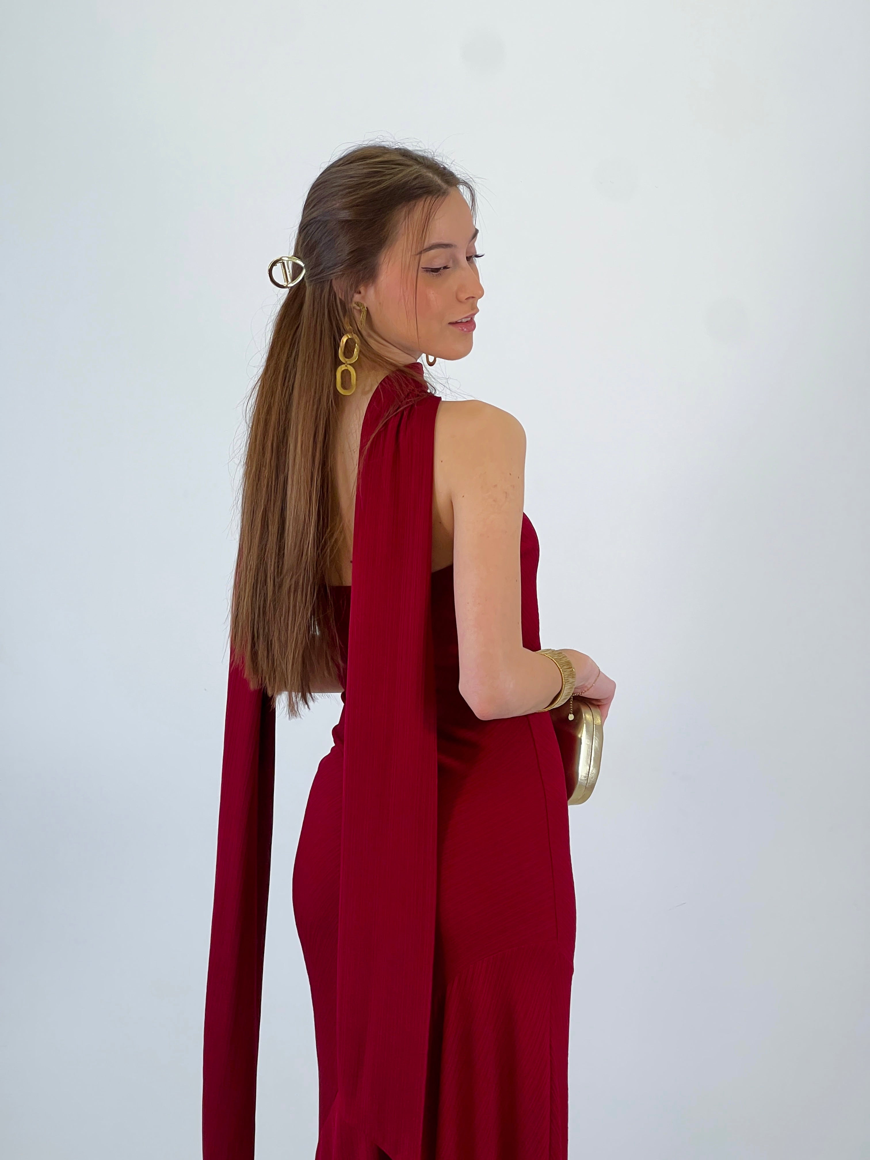 Vestido corte evasé Miranda