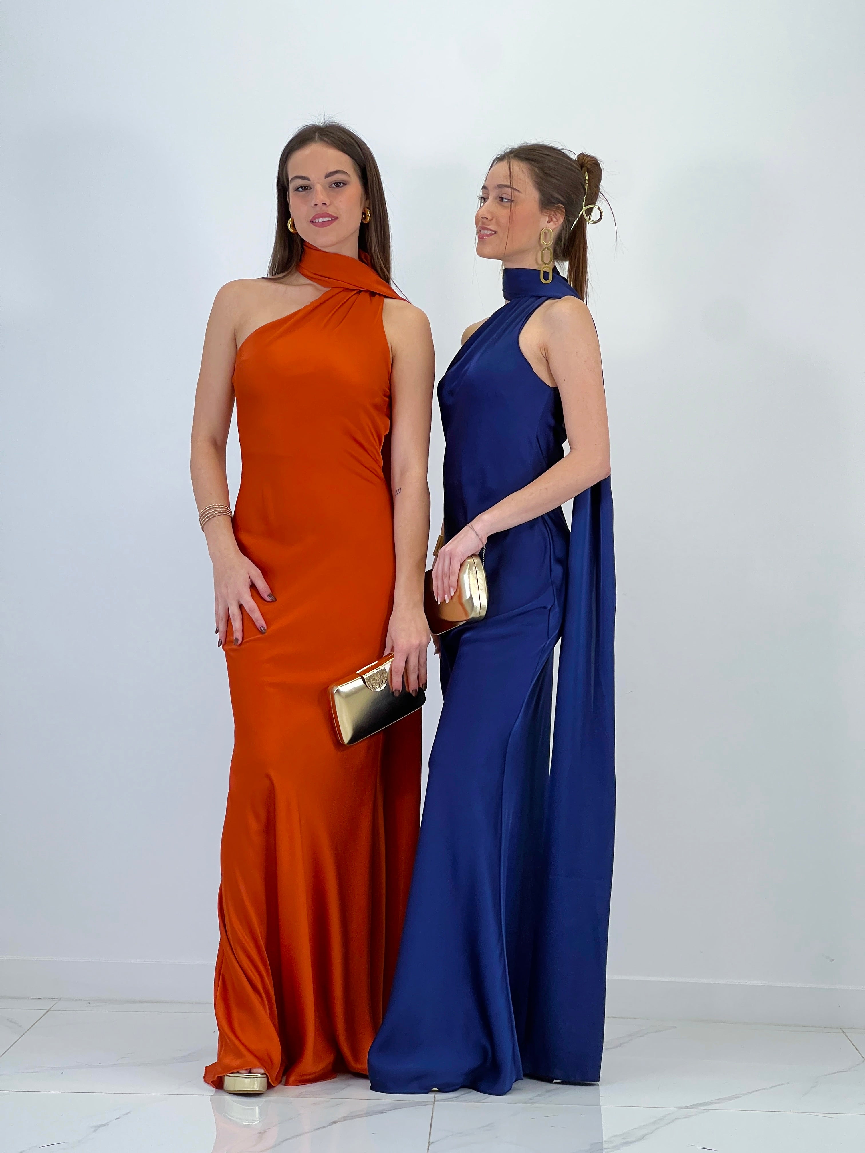 Vestido raso choker Priscila - Zebra&Maduixa®