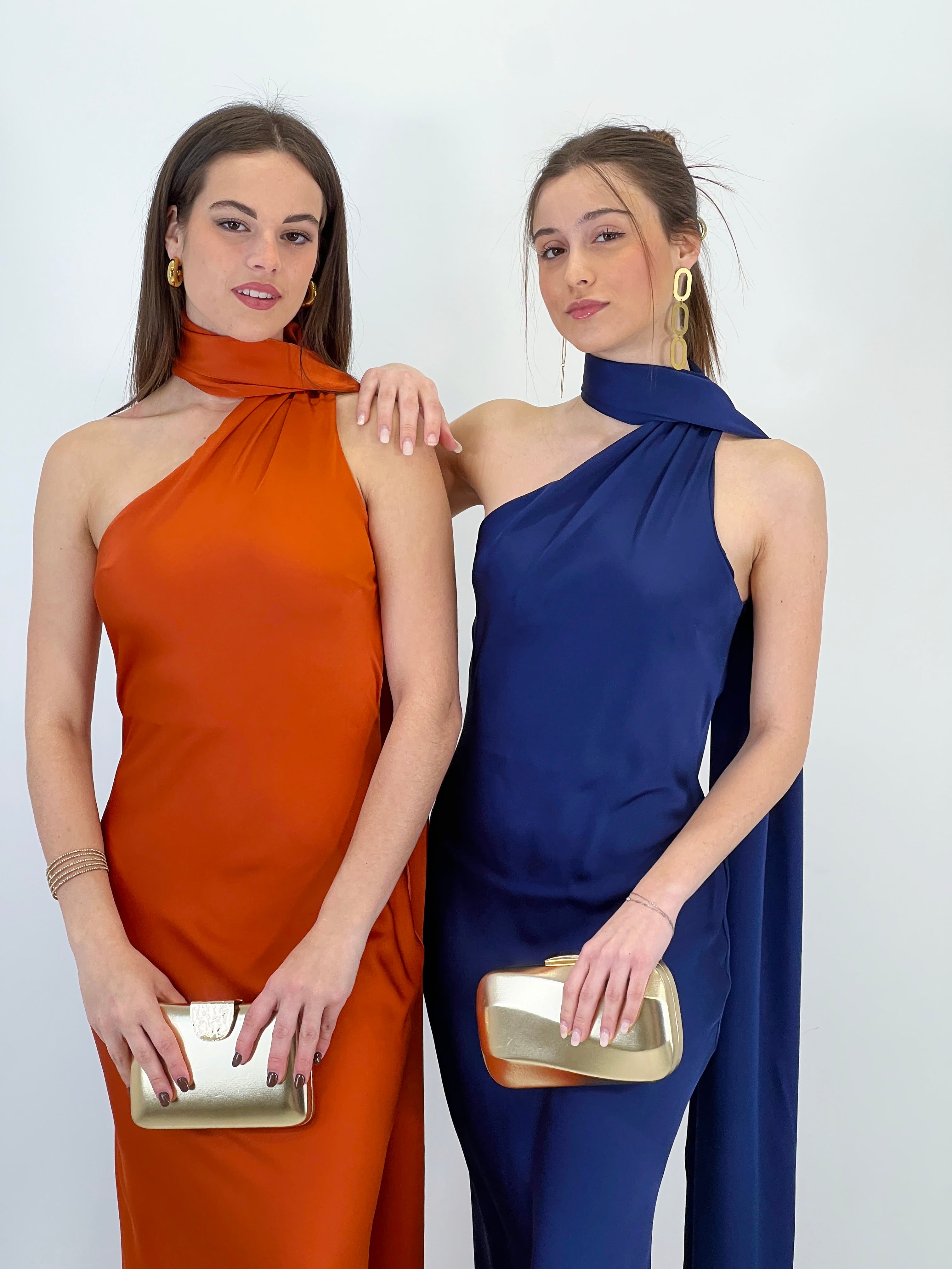 Vestido raso choker Priscila - Zebra&Maduixa®